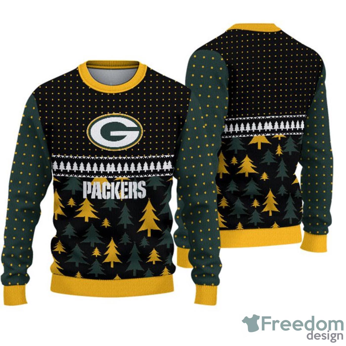 Green Bay Packers Cool Christmas Gift Ugly Christmas Sweater - Freedomdesign