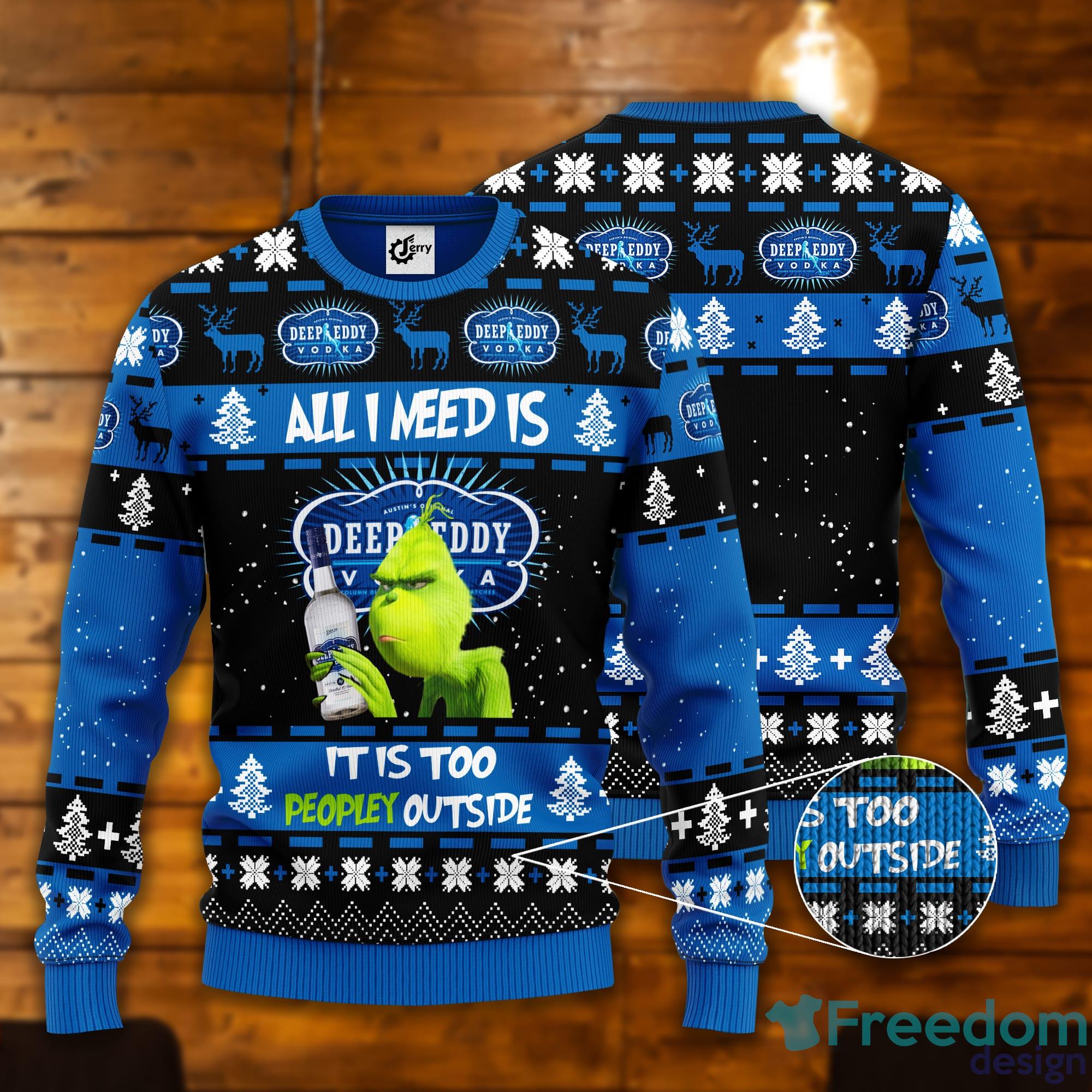 Dallas Cowboys Grinch Ugly Christmas Sweater - Freedomdesign