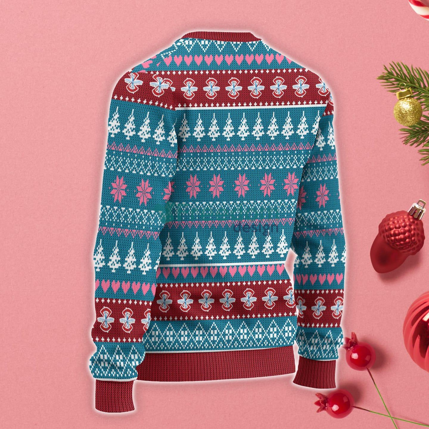 Gundam Team Anime Christmas Gift Ugly Christmas Sweater Custom Chibi Product Photo 2 Gundam Team Anime Christmas Gift Ugly Christmas Sweater Custom Chibi Product Photo 2