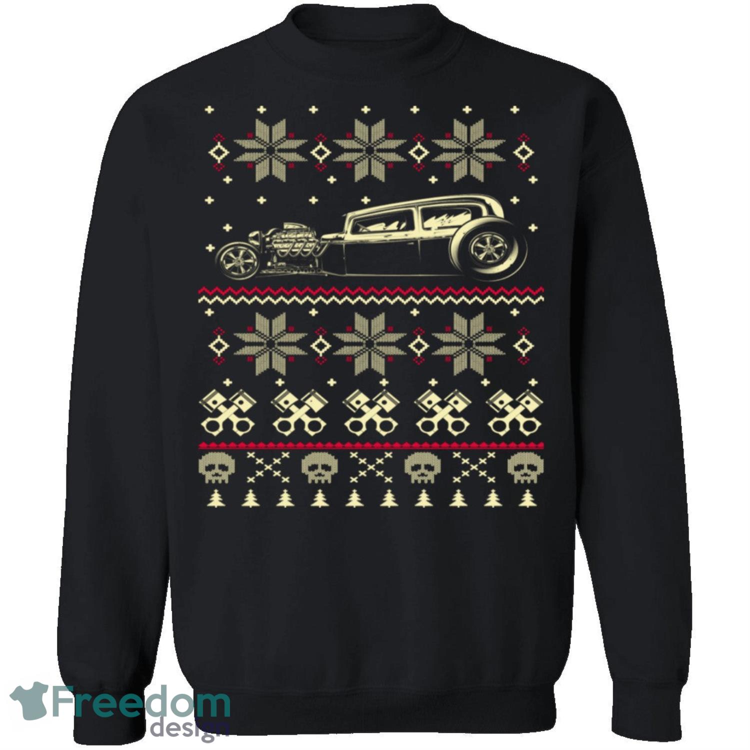 Hot Rod Knitting Pattern Ugly Christmas Sweatshirt - hot-rod-knitting-pattern-ugly-christmas-sweatshirt-2