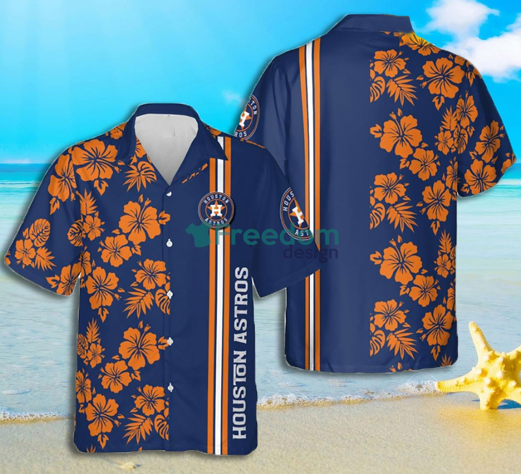 Houston Astros Flamingos Pattern Tropical Short Sleeves Hawaiian Shirt -  Freedomdesign