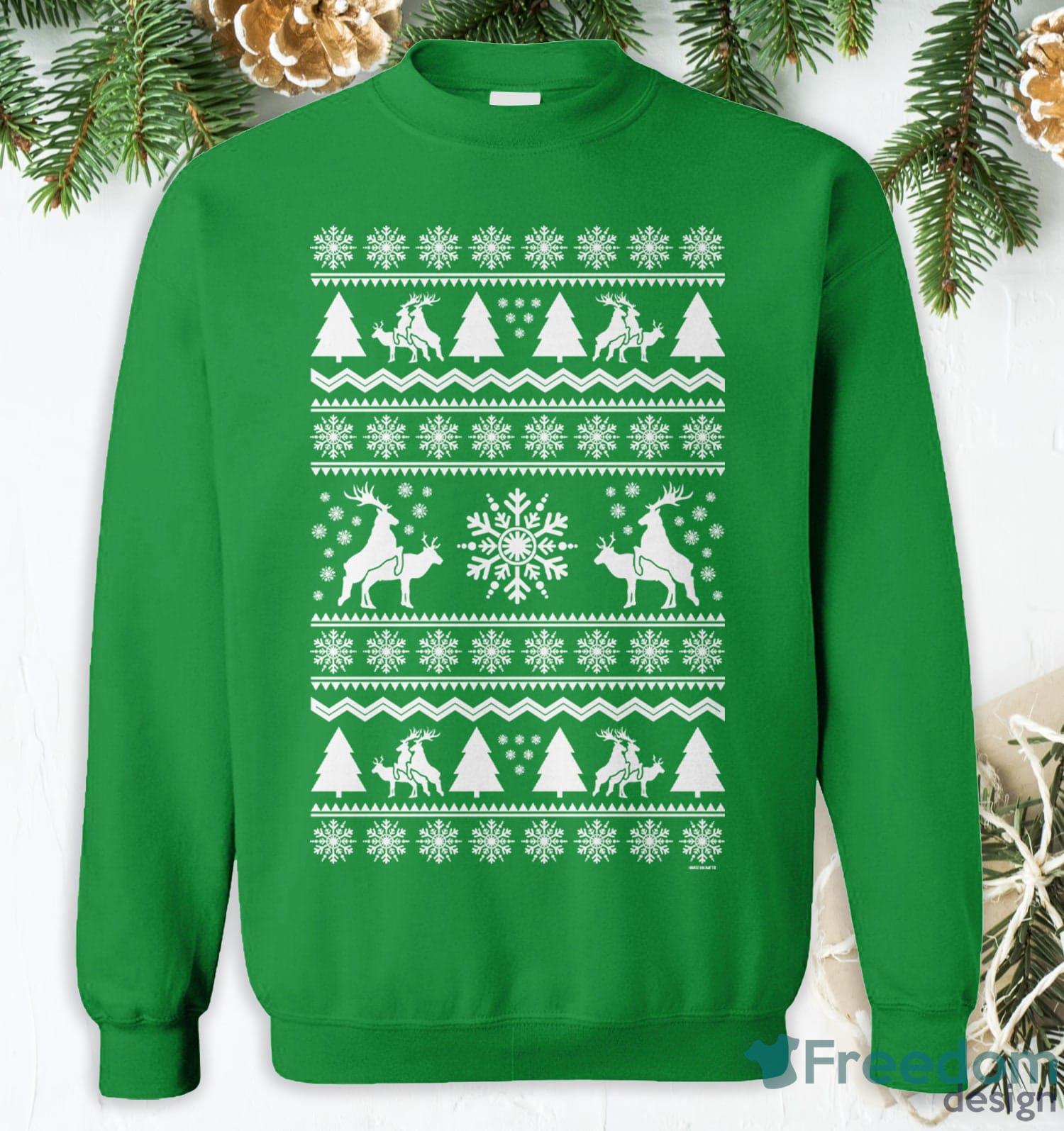 Tennessee Titans Christmas Reindeer Ugly Christmas Sweater - Freedomdesign