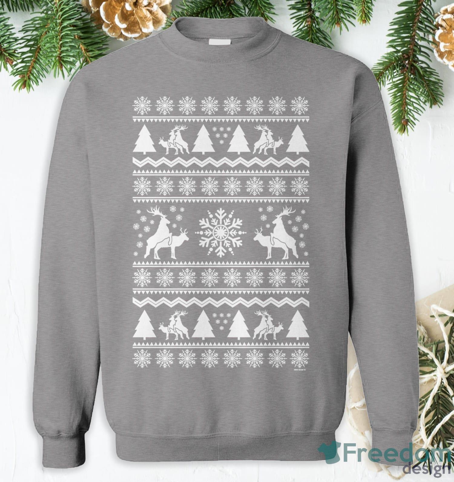 Tennessee Titans Christmas Reindeer Ugly Christmas Sweater - Freedomdesign