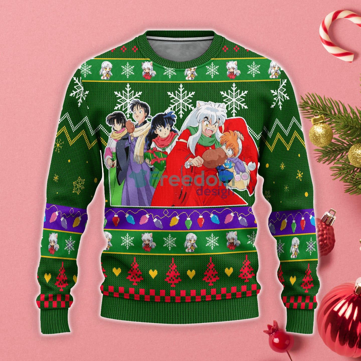 inuyasha ugly sweater
