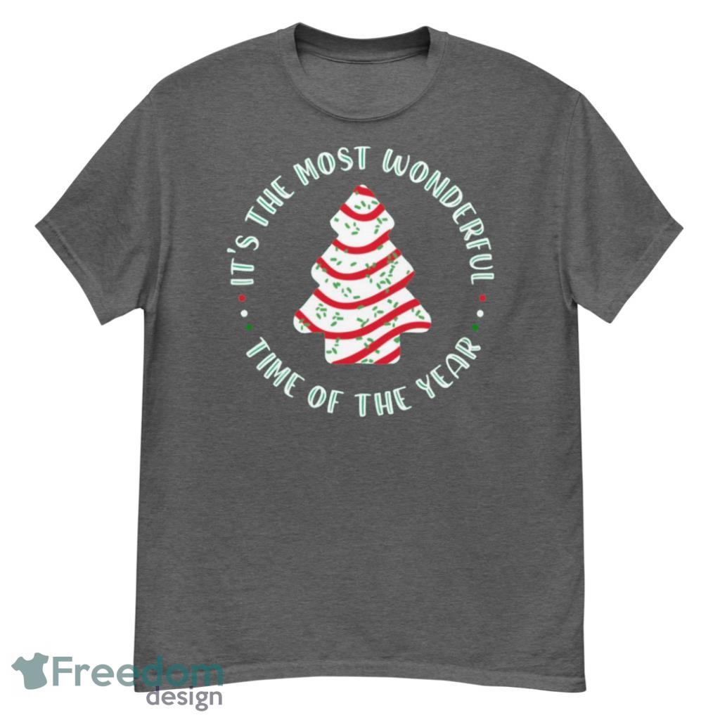 Its The Most Wonderful Christmas Tree Cake Merry Christmas Shirt - G500 Men’s Classic T-Shirt-1