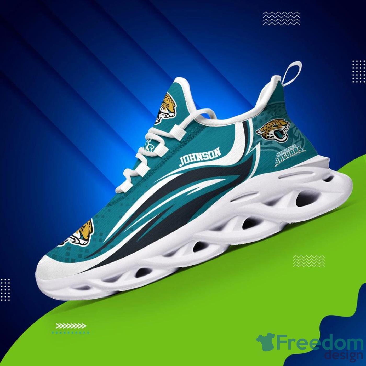 Jacksonville Jaguars Sneakers Shoes For Fans - Freedomdesign