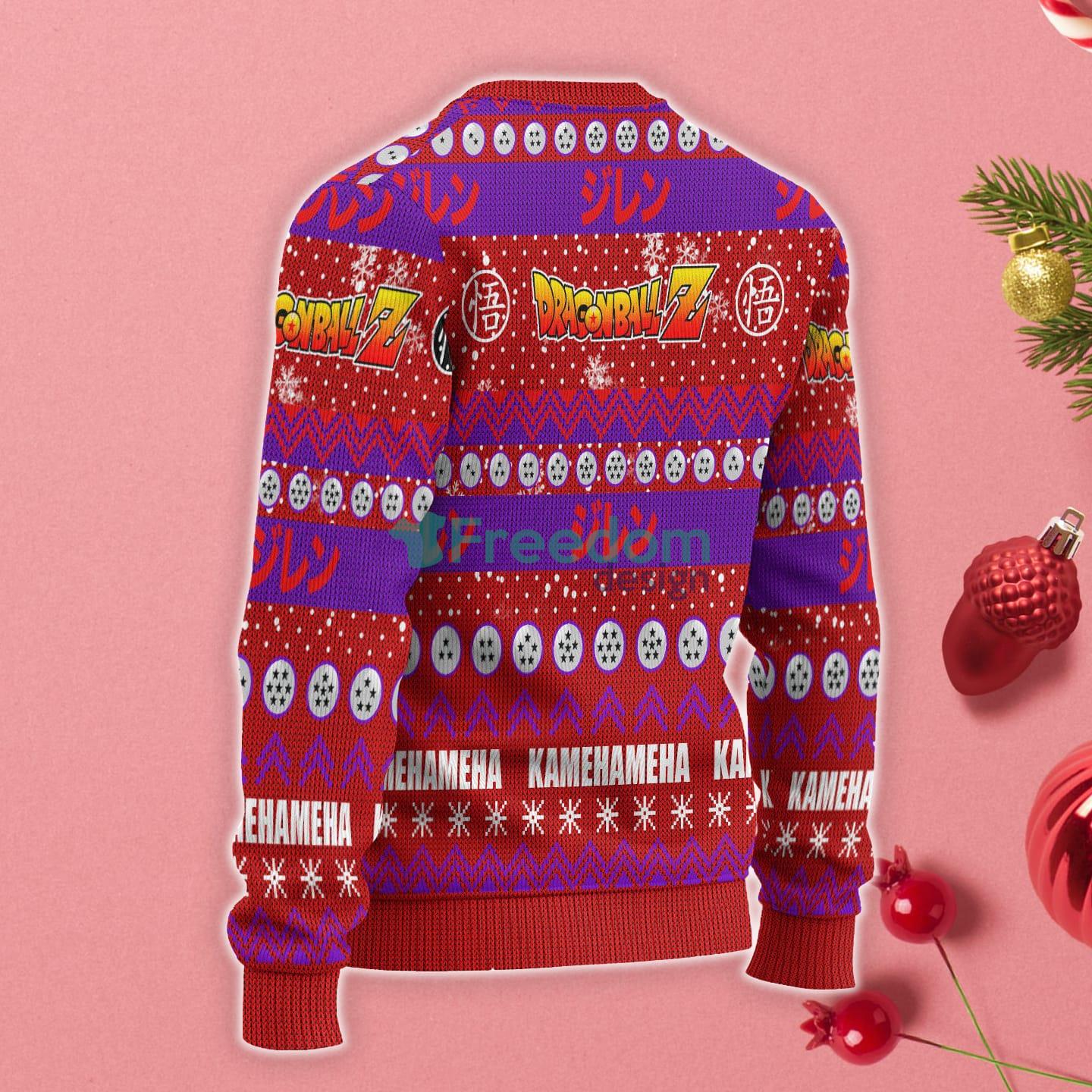 Jiren Anime Christmas Gift Ugly Christmas Sweater Dragon Ball Z Product Photo 2 Jiren Anime Christmas Gift Ugly Christmas Sweater Dragon Ball Z Product Photo 2