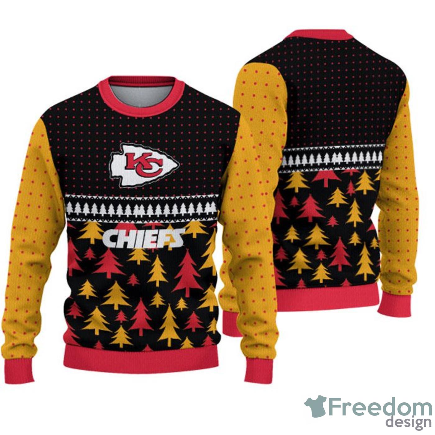 Kansas City Chiefs Cool Christmas Gift Ugly Christmas Sweater -  Freedomdesign