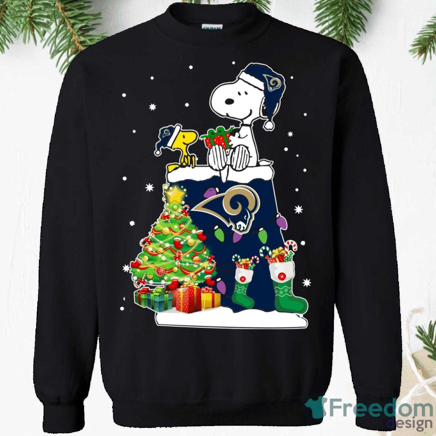 NFL Los Angeles Chargers Snoopy and Woodstock Ugly Christmas