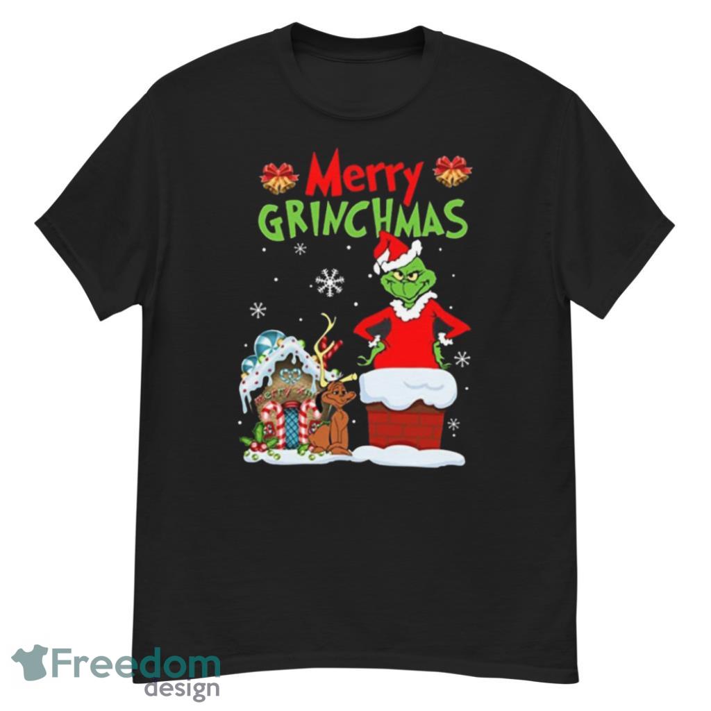 Merry Grinchmas Grinch Funny Crhistmas T-Shirt - G500 Men’s Classic T-Shirt