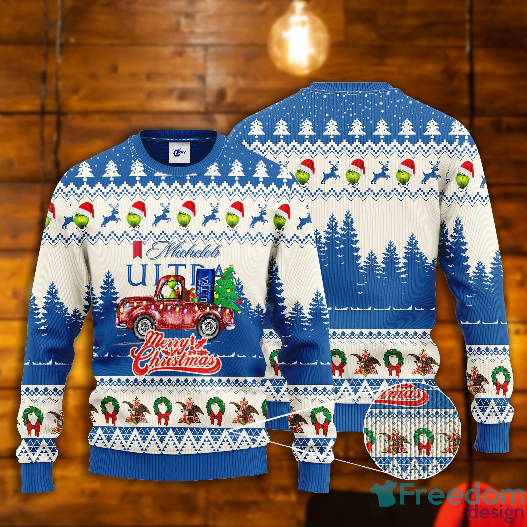 Washington Nationals Grinch Christmas AOP Sweater - Freedomdesign