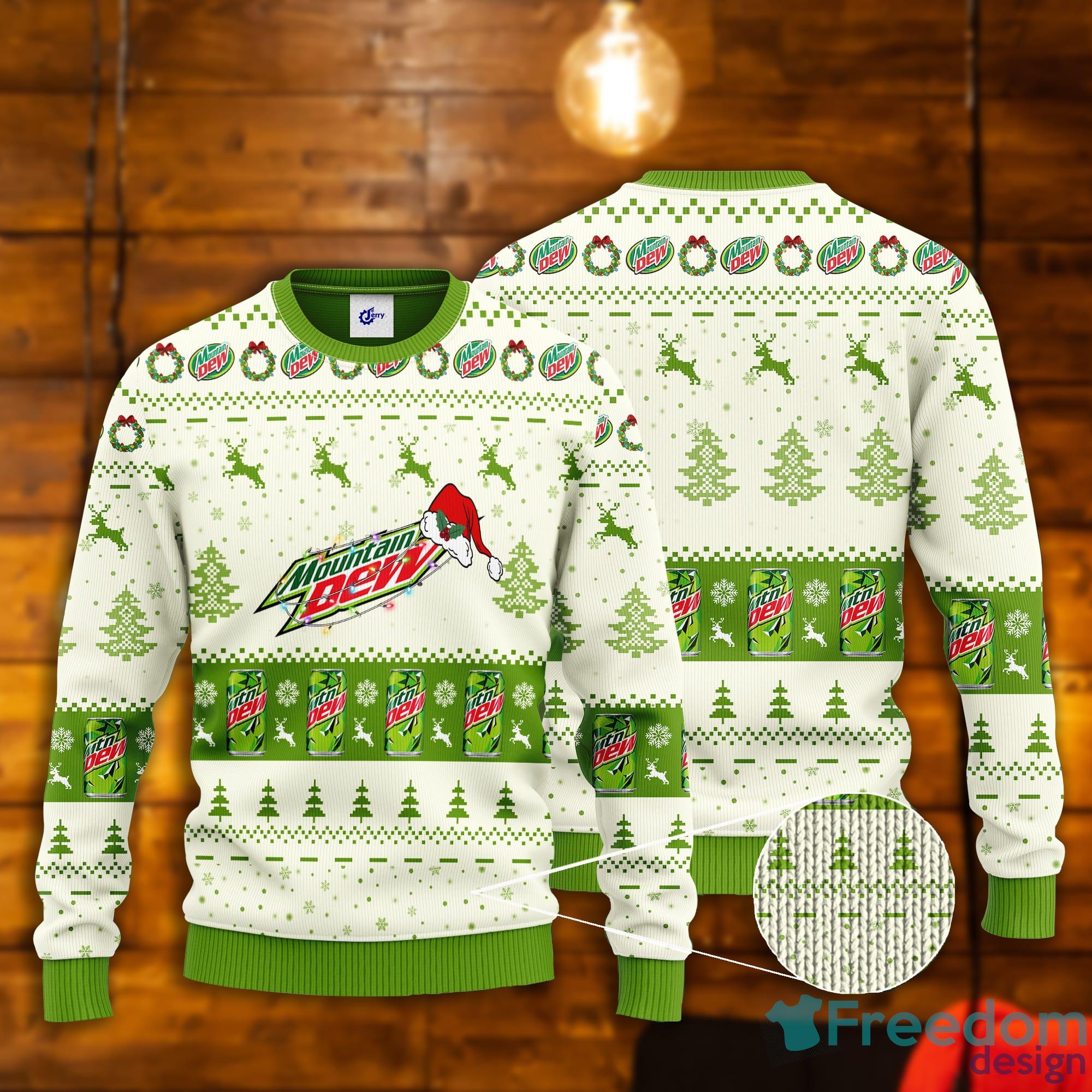 Mountain Dew Ugly Christmas Sweater - Ethershirt