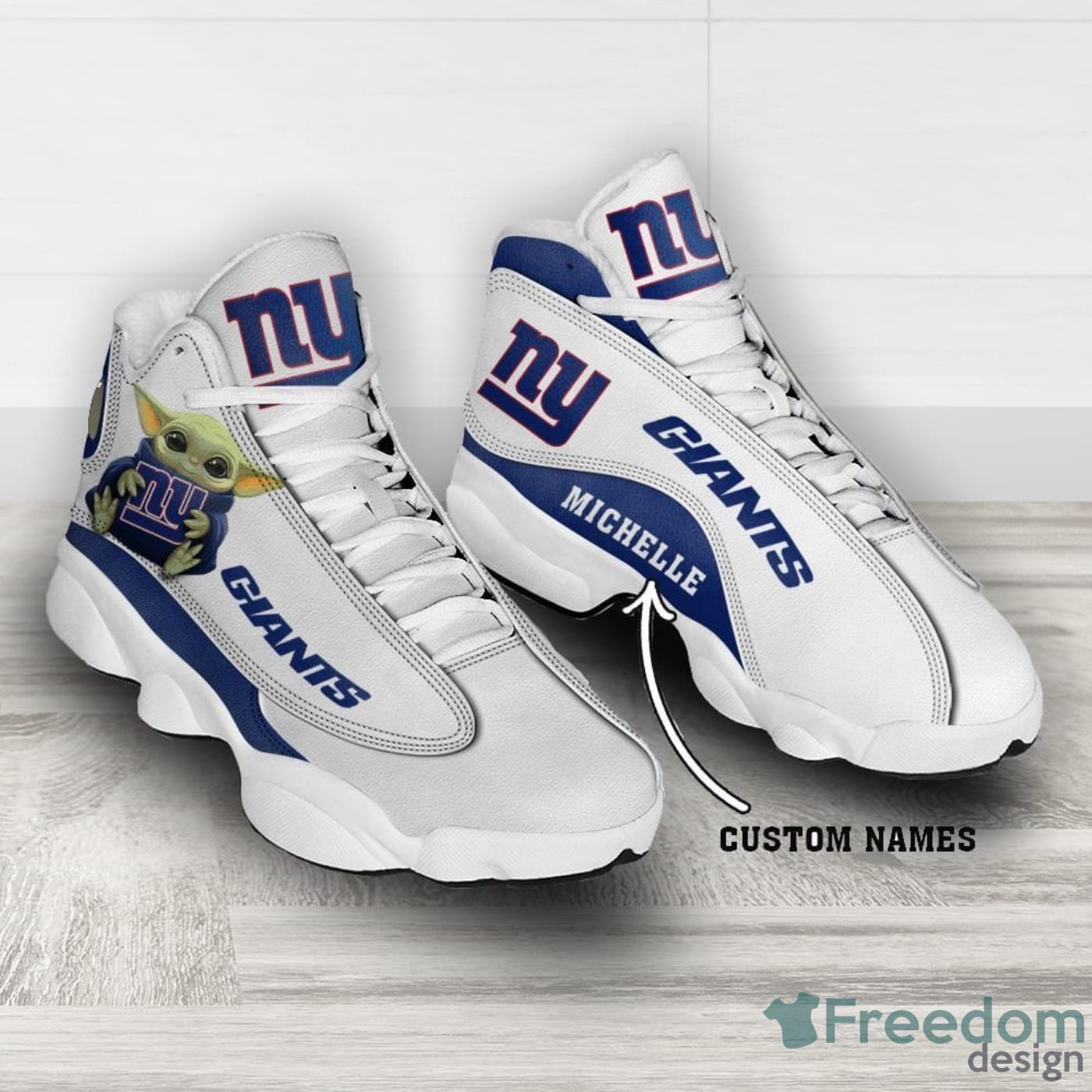 New York Giants Limited Edition Air Jordan 13 Sneaker For Fans