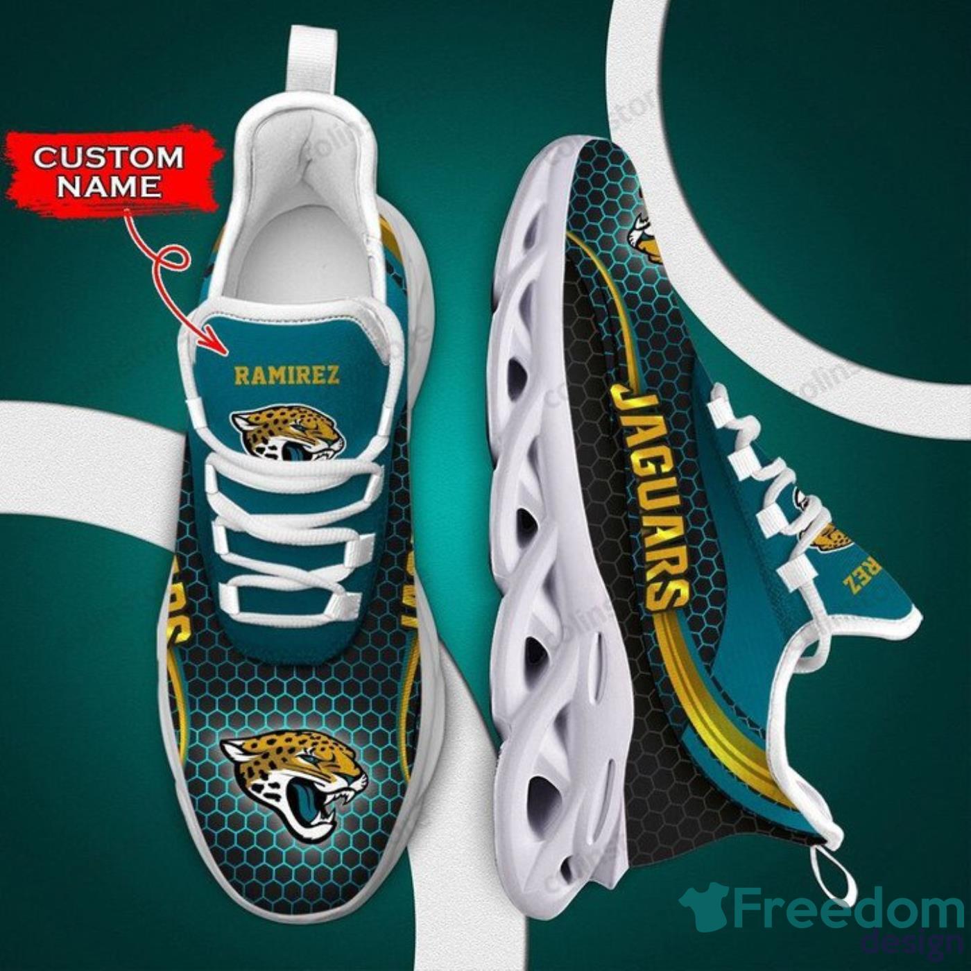 Fans need these Jacksonville Jaguars shoes by Nike