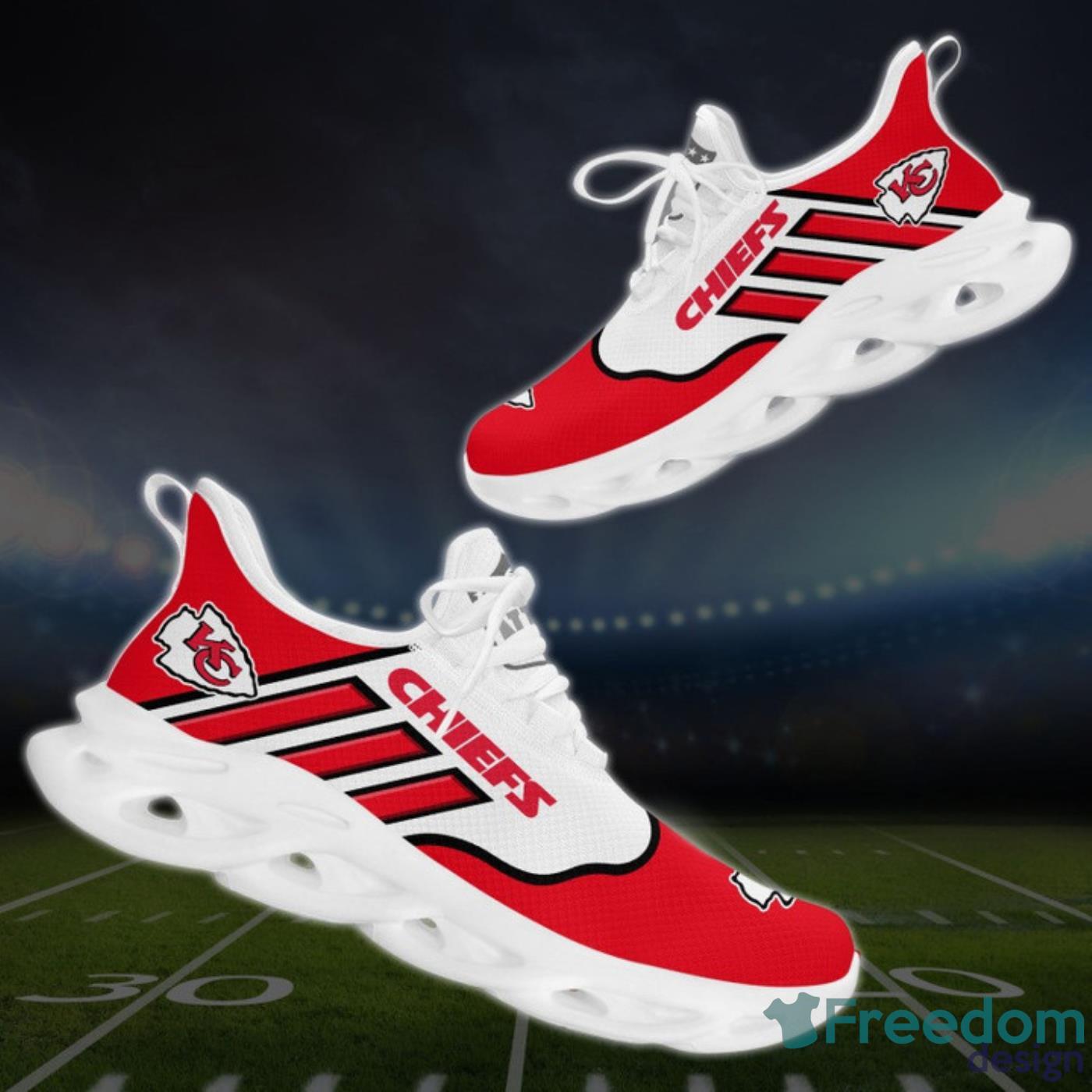 Kansas City Chiefs NFL Red Color Max Soul Shoes