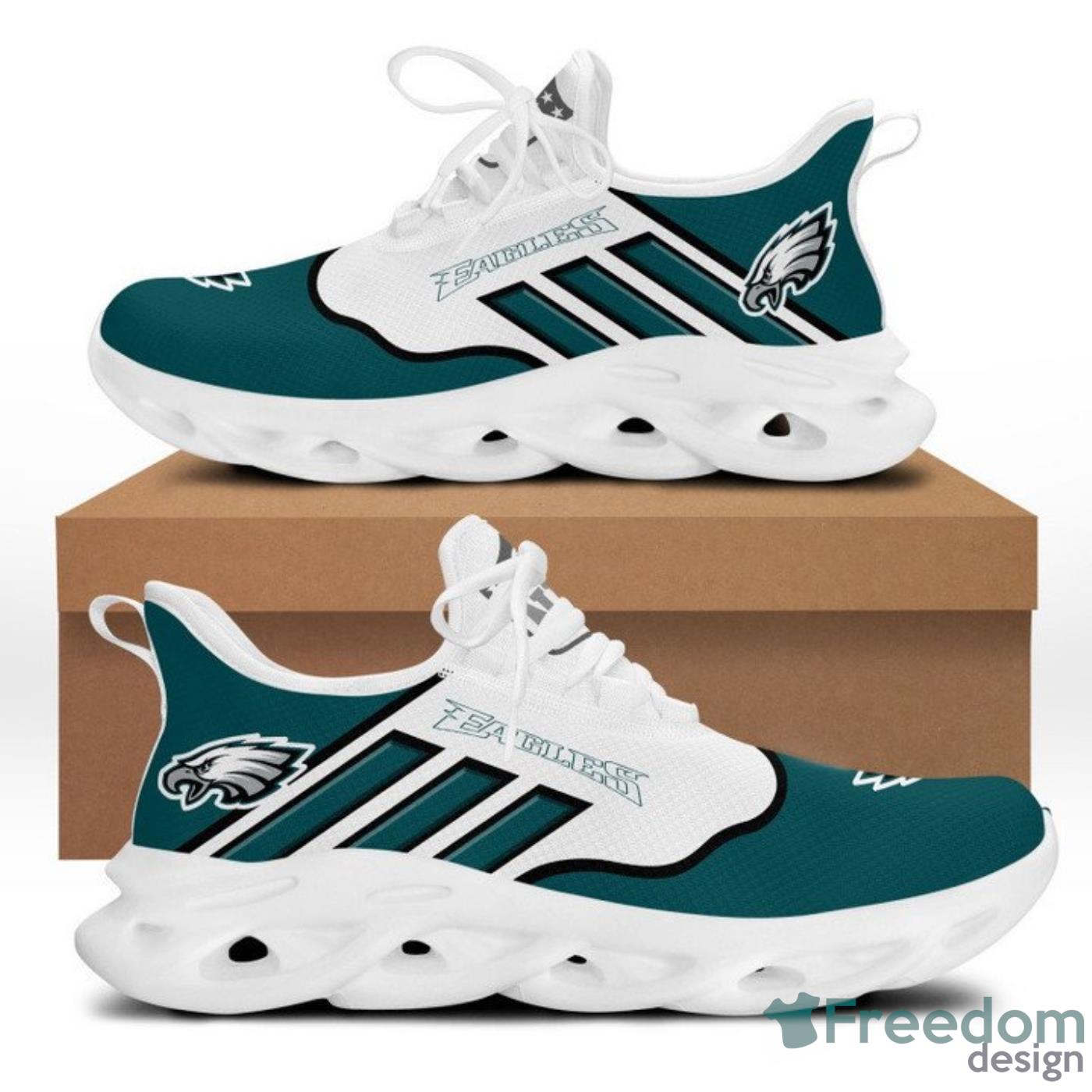 NFL Philadelphia Eagles Green Grey Edition Max Soul Shoes Gift For Fans  Sport