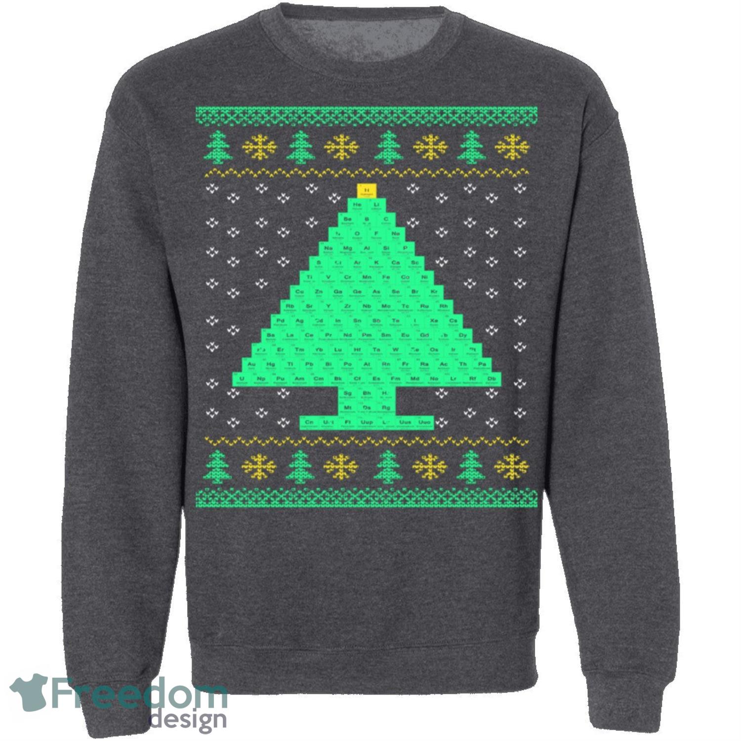 Periodic Table Knitting Pattern Ugly Christmas Sweatshirt image Periodic Table Knitting Pattern Ugly Christmas Sweatshirt - periodic-table-knitting-pattern-ugly-christmas-sweatshirt-3