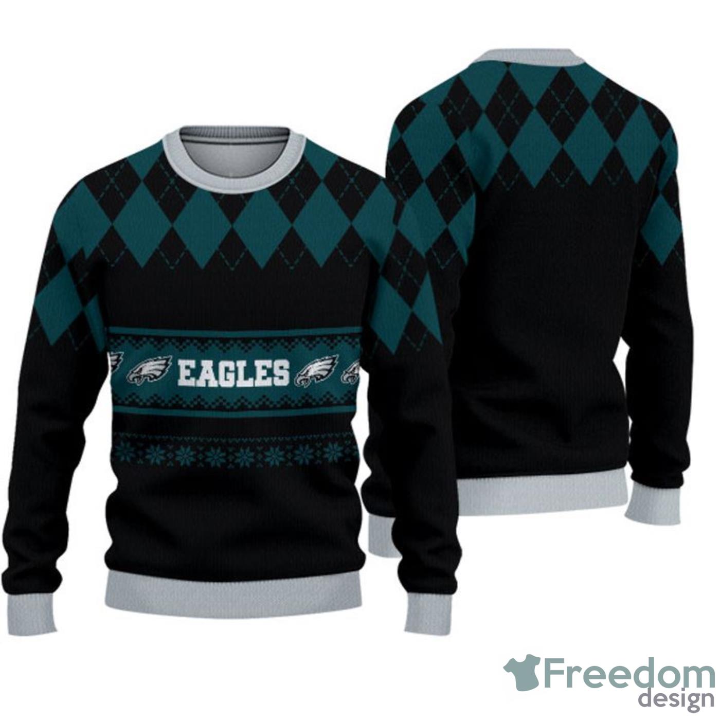 Eagles Ugly Sweater Grateful Dead Christmas Decorations Philadelphia Eagles  Gift Personalized Gifts: Family, Sports, Occasions, Trending