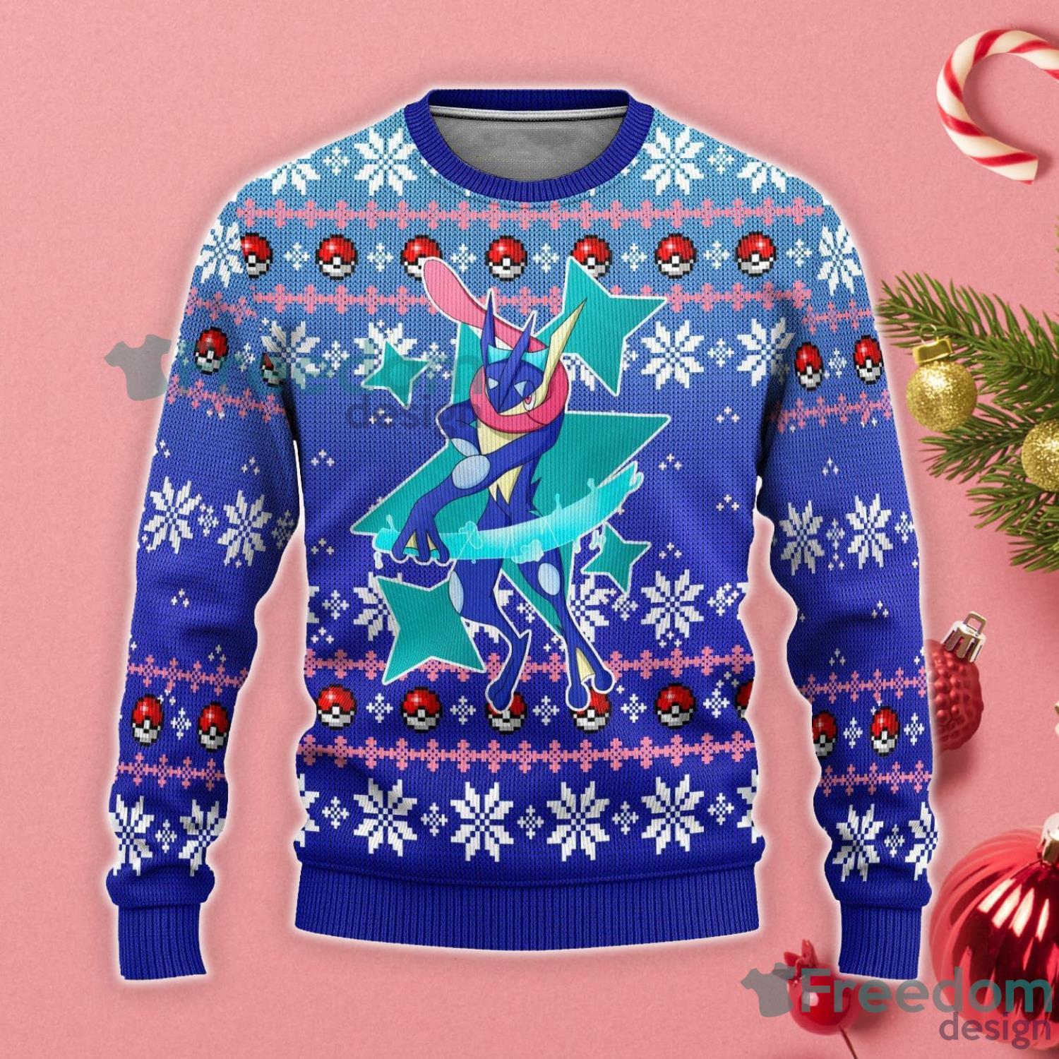 NARUTO SHIPPUDEN UGLY HOLIDAY SWEATERS  The Pop Insider