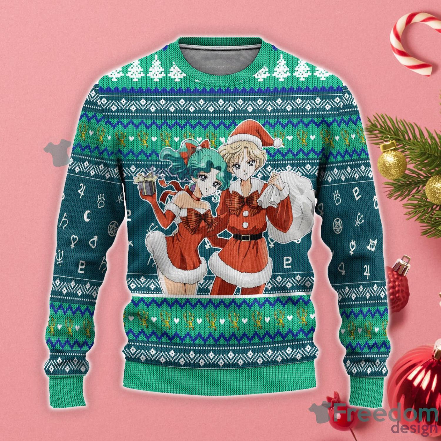 Christmas Vegeta Dragon Ball Z Ugly Christmas Sweater Anime Ape   uniquesamaycom