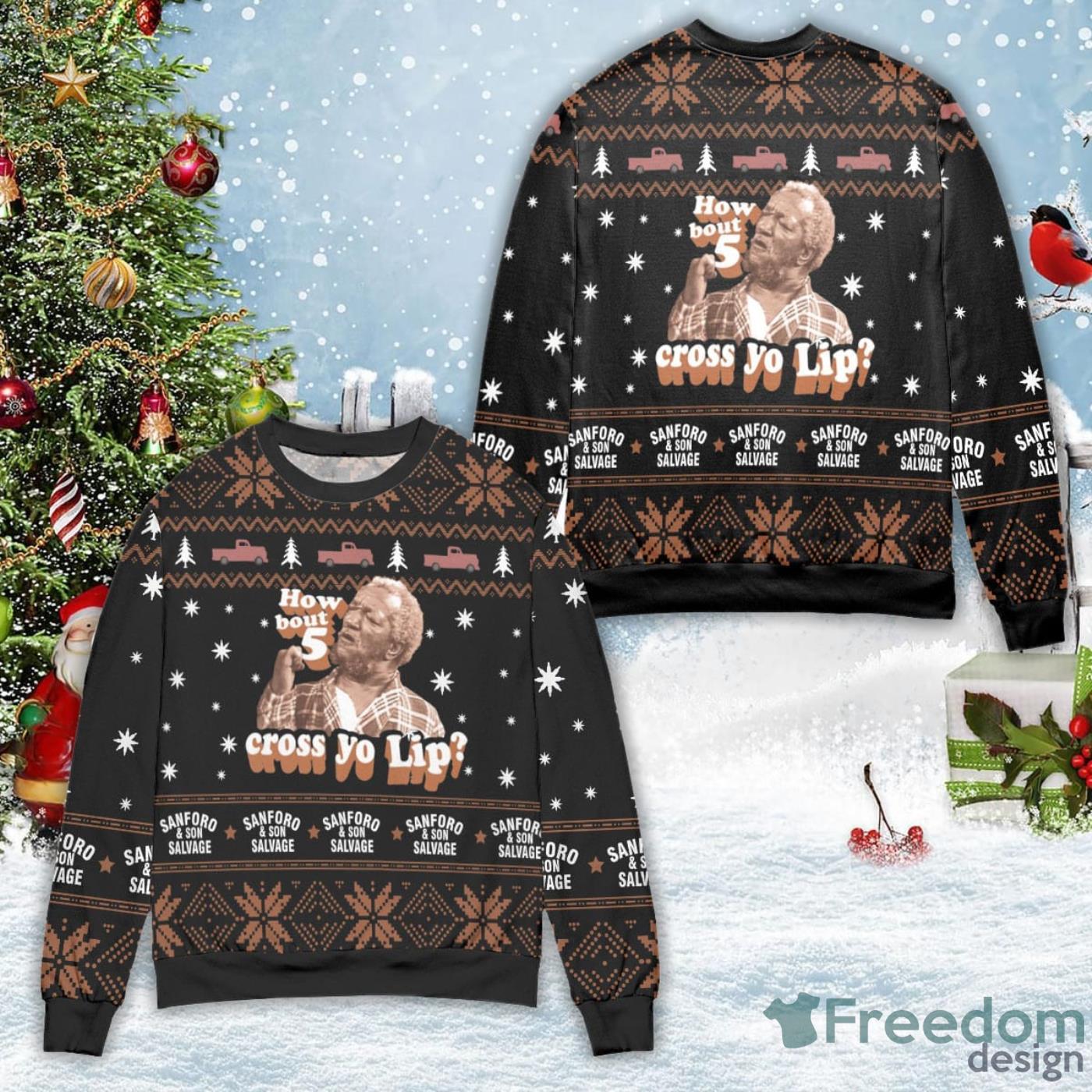 Samus Aran Helmet Pattern Ugly Christmas Sweater - Freedomdesign