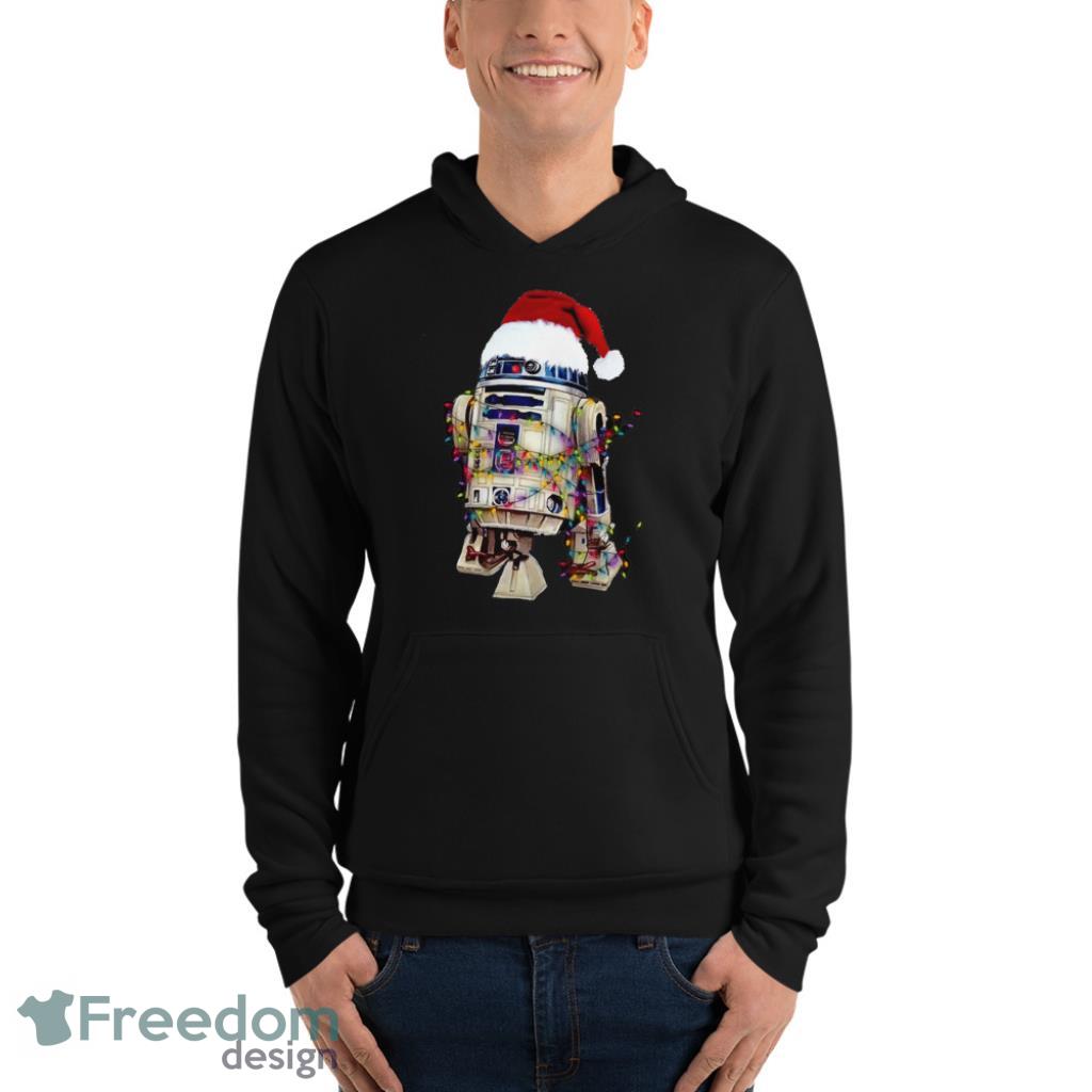 Star Wars R2D2 Christmas Lights T Shirt Freedomdesign