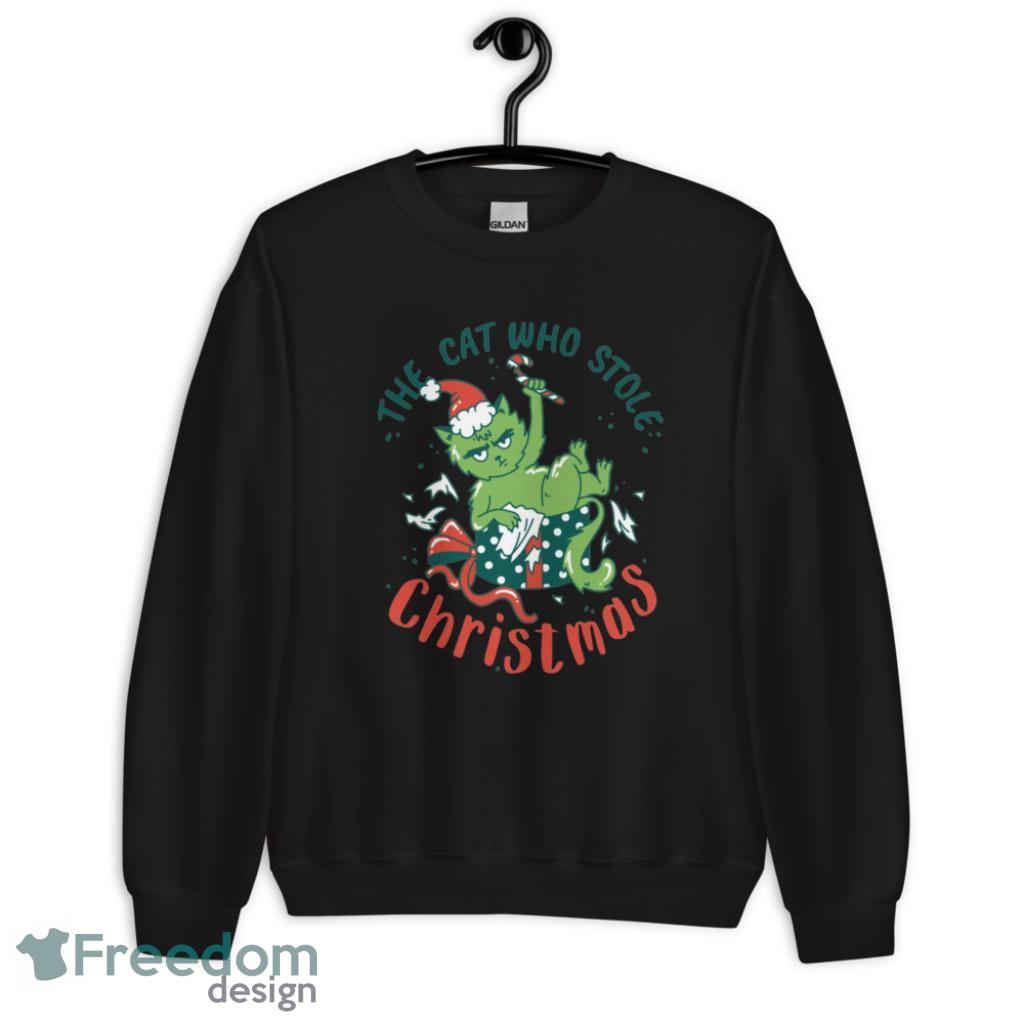 The Cat Who Stole Christmas Lovely Shirt - 1Unisex Crewneck Sweatshirt