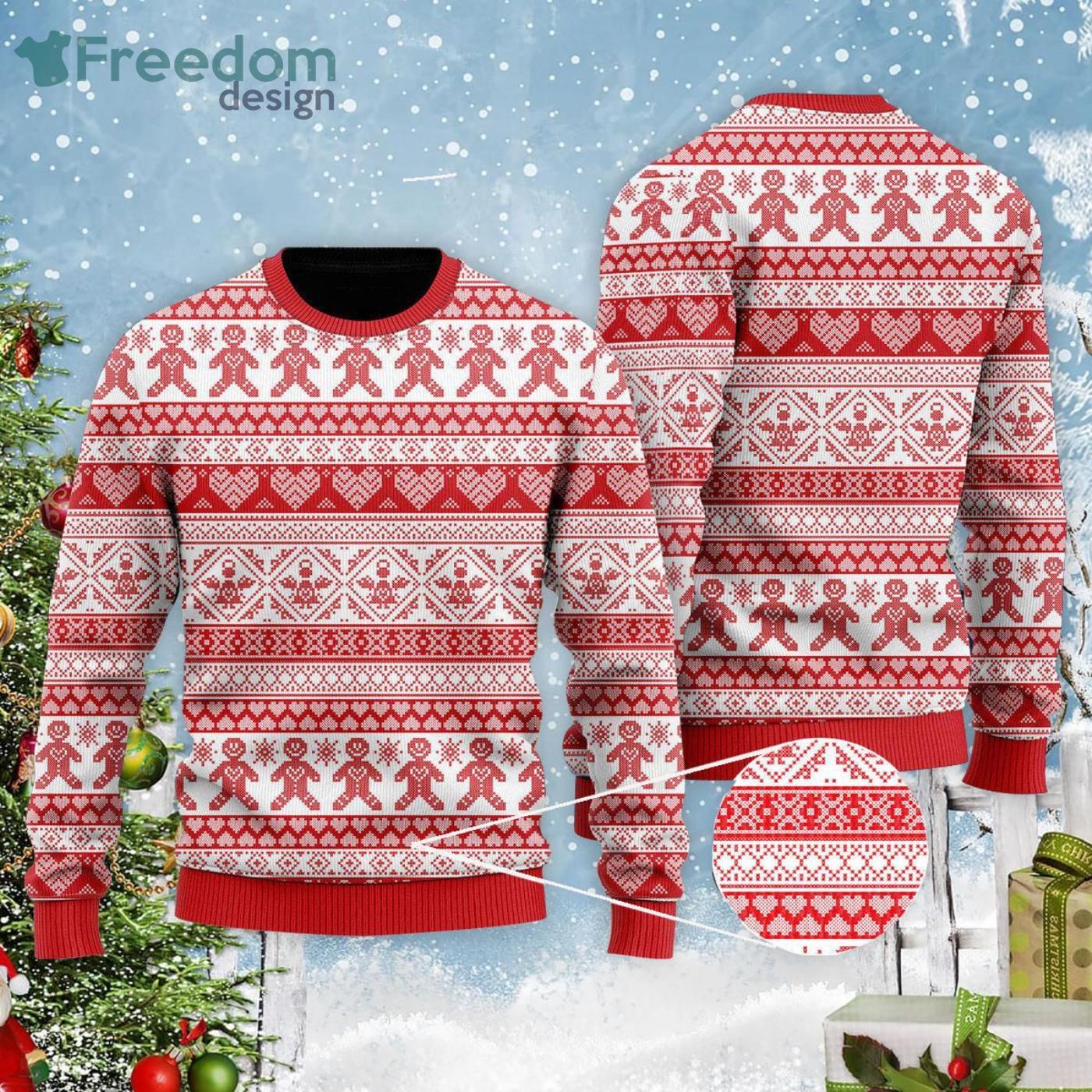 This Is My Red Old Here Ugly Christmas Sweater image This Is My Red Old Here Ugly Christmas Sweater Product Photo 2