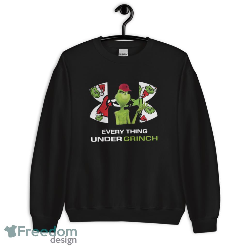 Trending Under Armour Everything Under Grinch shirt - 1Unisex Crewneck Sweatshirt