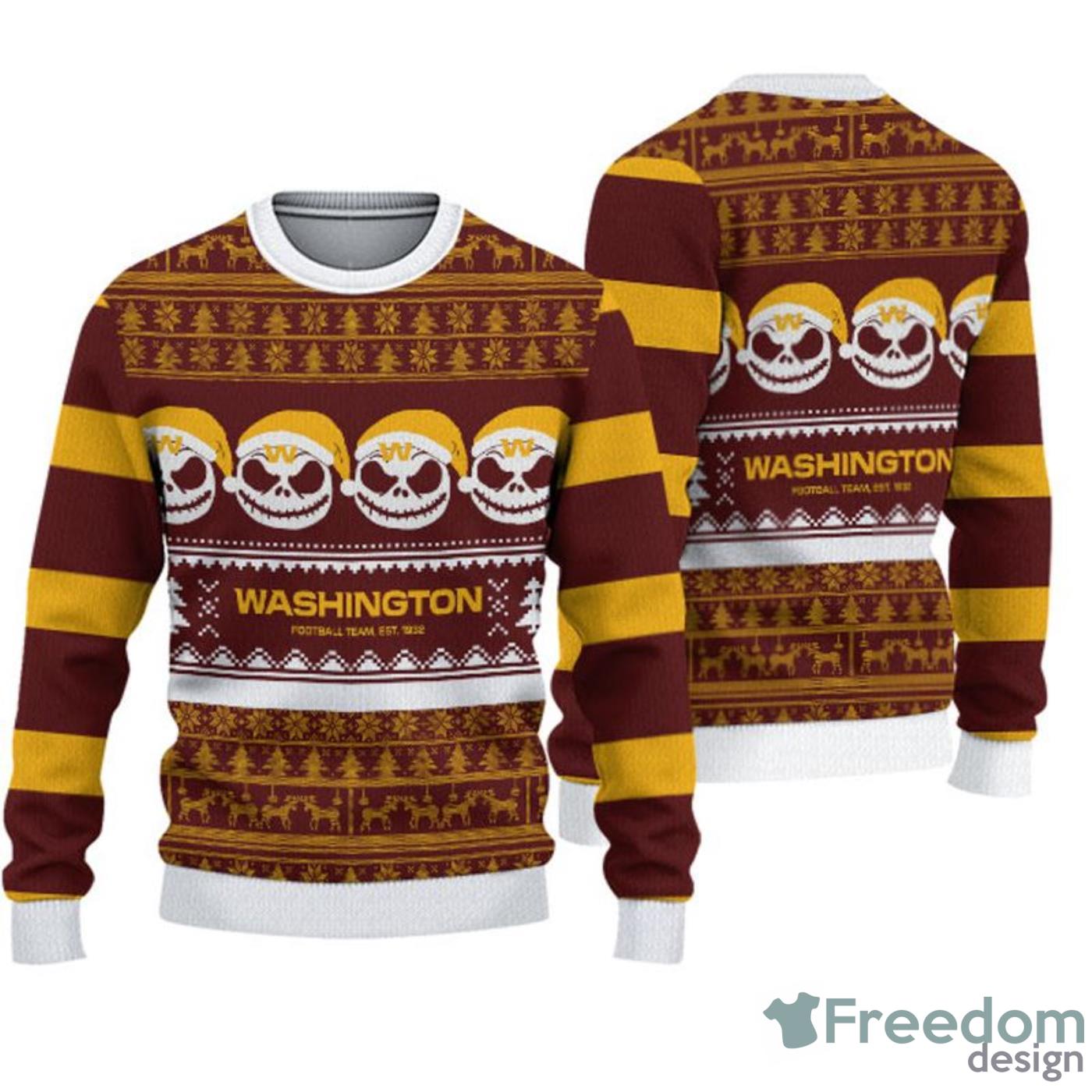 Washington Commanders Nfl Ugly Christmas Sweater