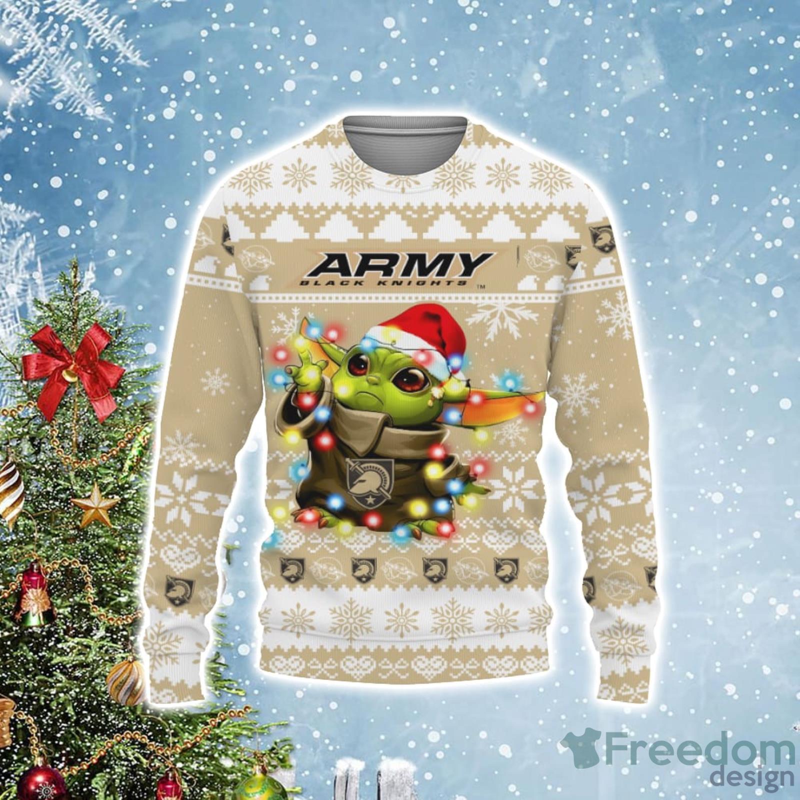 Tis The Season Christmas Gift Baby Yoda Groot Football Fans