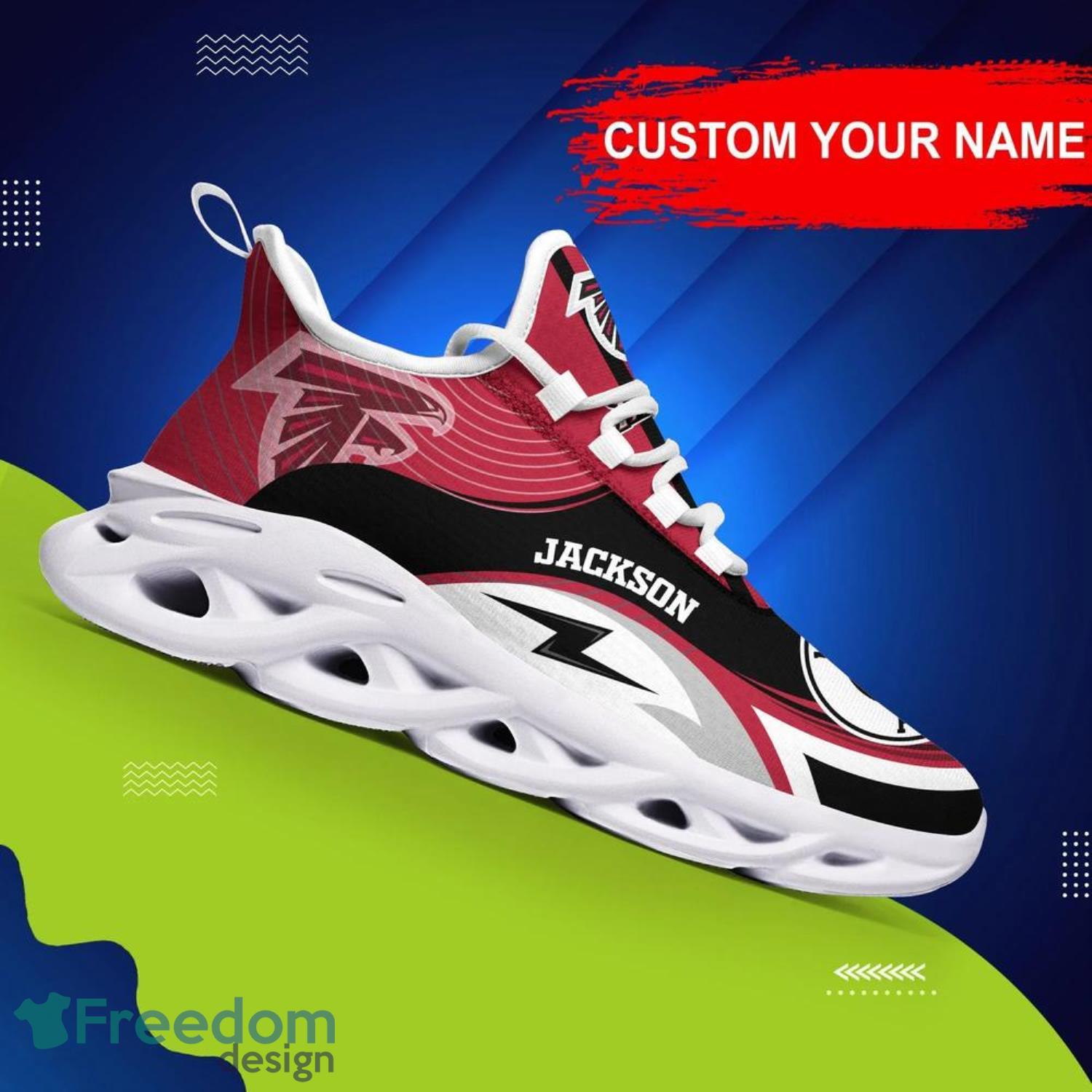 Buffalo Bills NFL Max Soul Shoes NFL Sneaker Buffalo Bills Fans -  YesItCustom