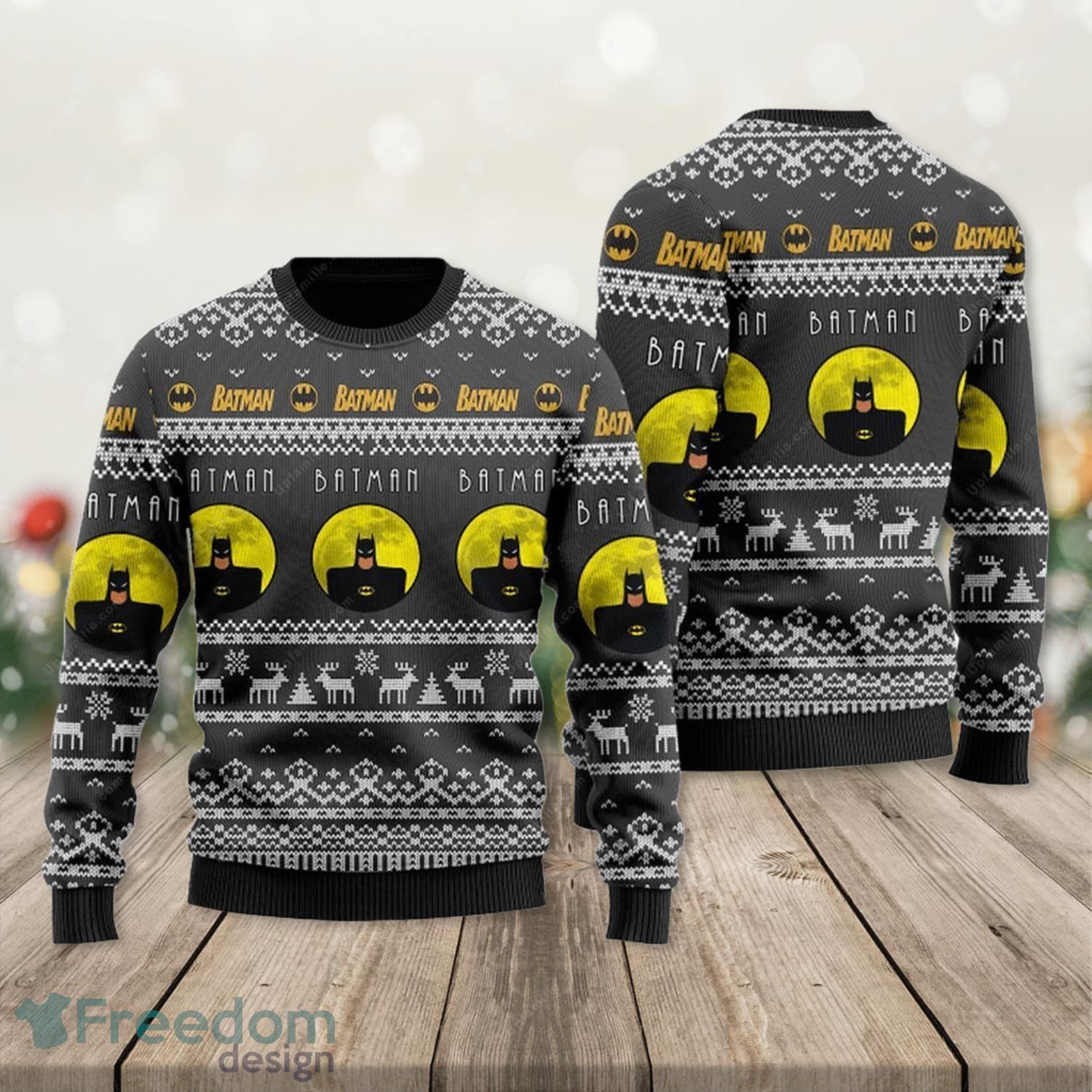Batman Ugly Christmas Ugly Christmas Sweater - Freedomdesign