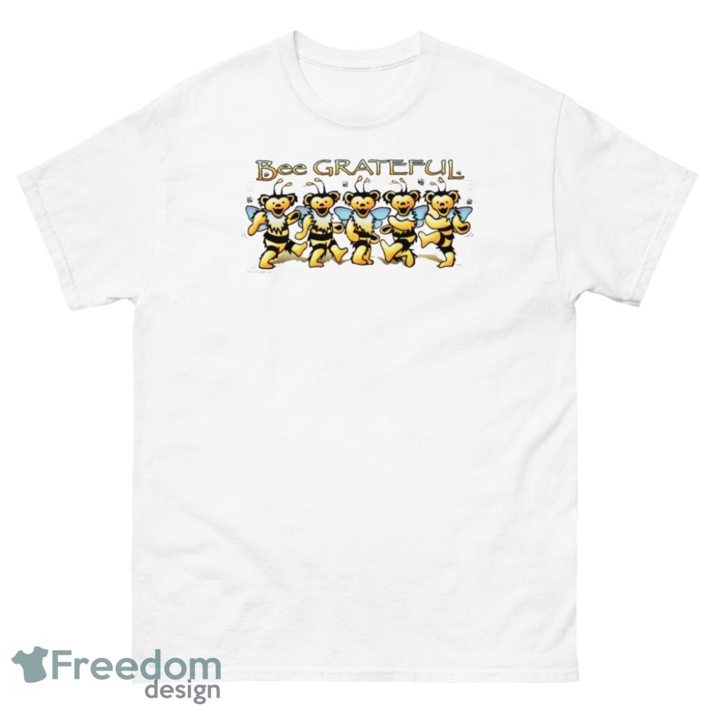 Bee Grateful Dead Bears T-Shirt - 1Unisex Classic T-Shirt