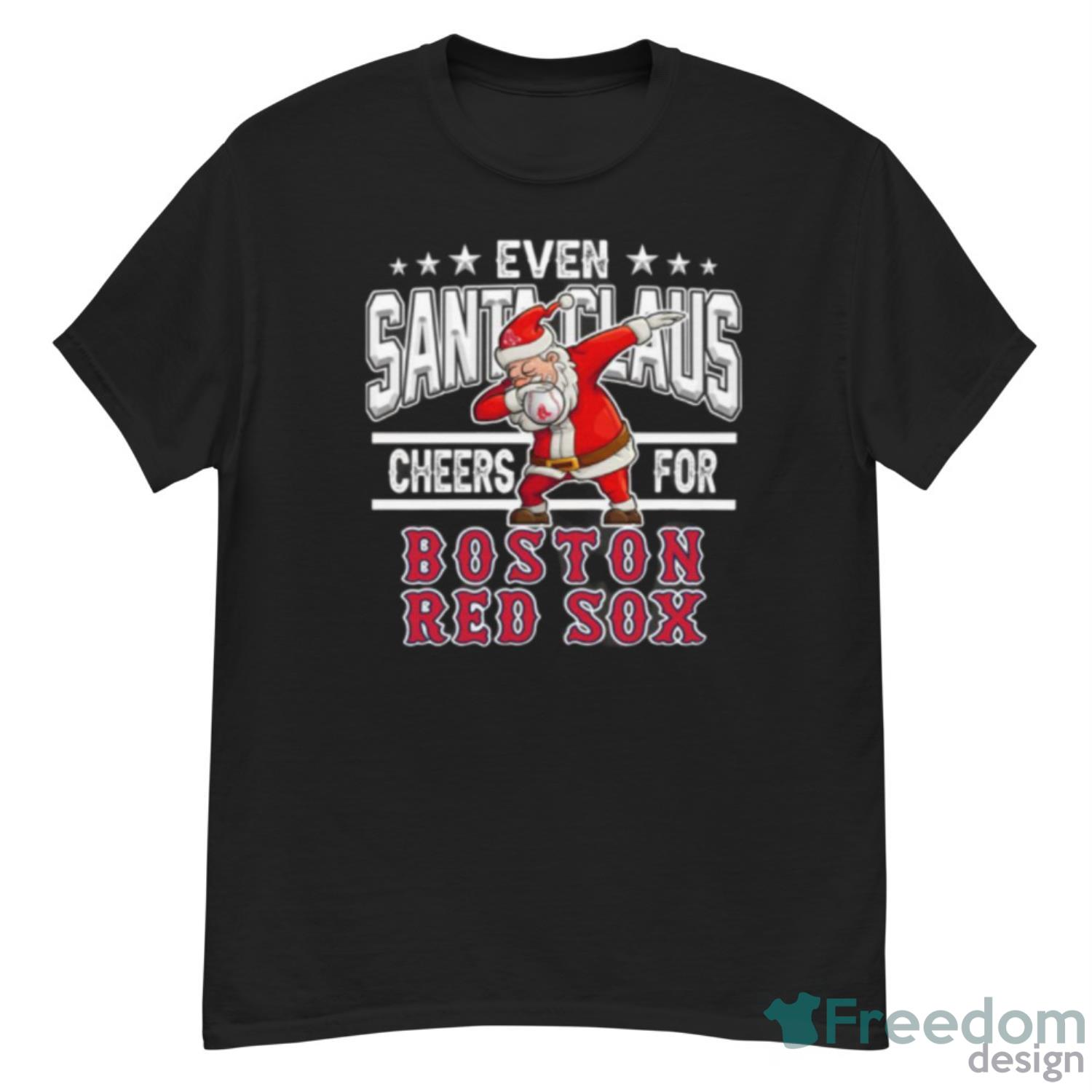 Boston Red Sox Christmas ELF Funny MLB T-Shirt