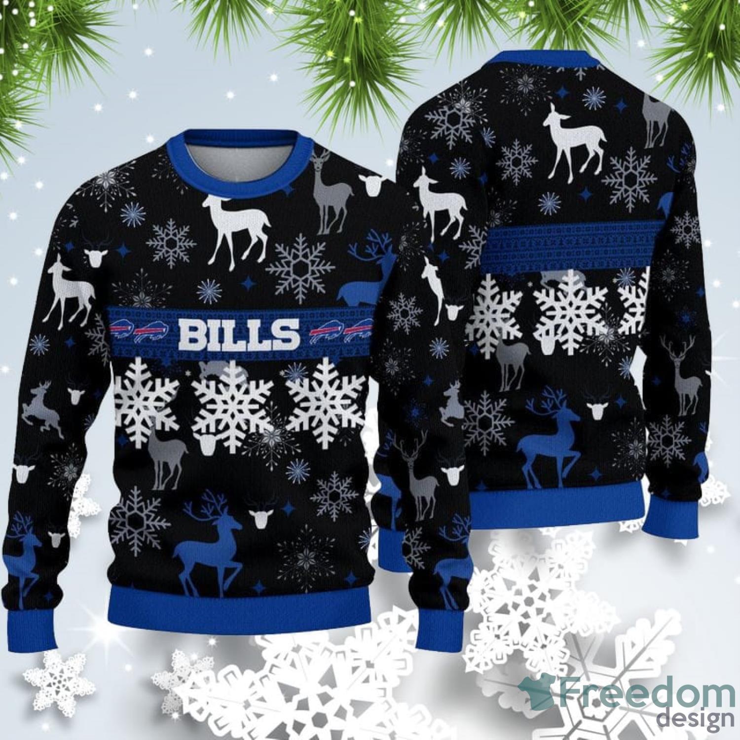 Buffalo Bills Sport Team Christmas Pattern Ugly Christmas Sweater