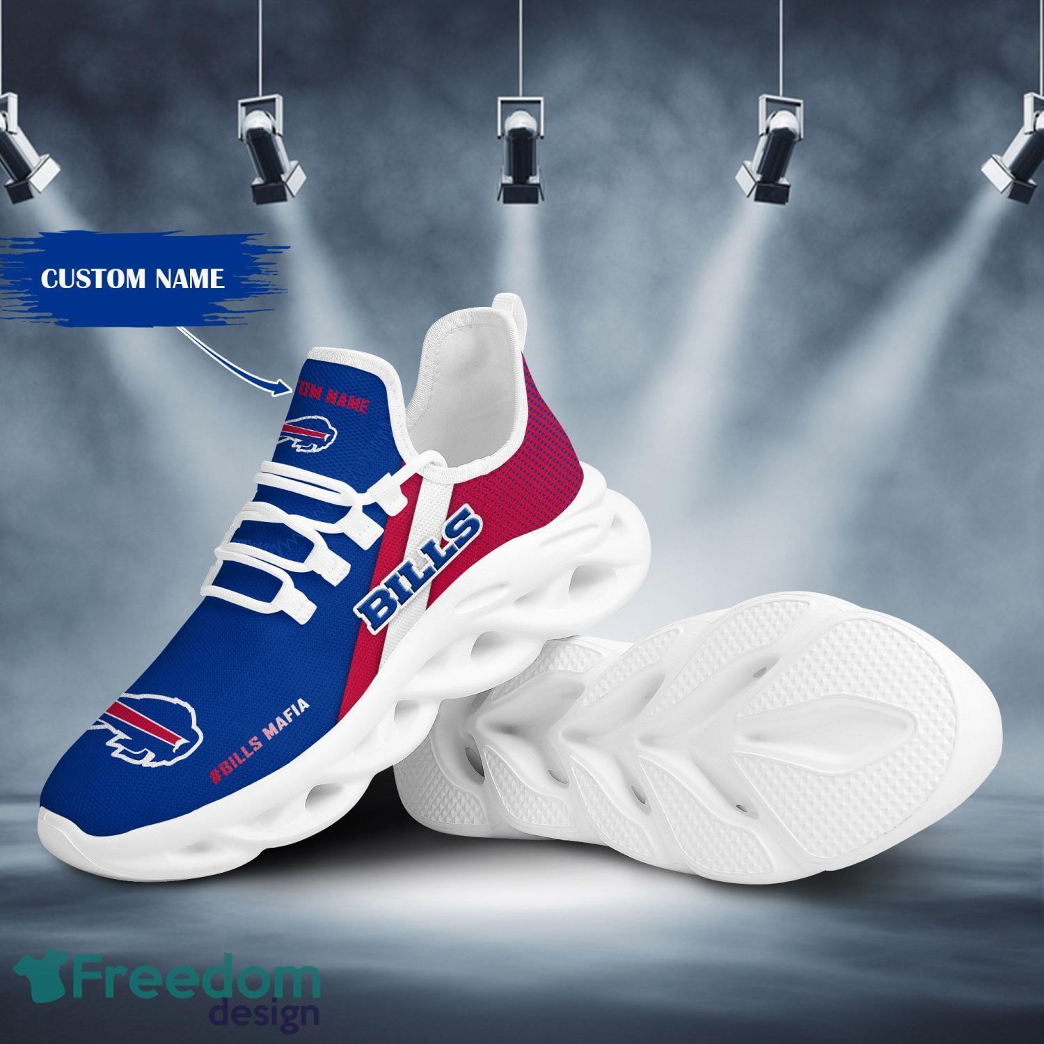 Buffalo Bills NFL Collection Max Soul Shoes Personalized Name