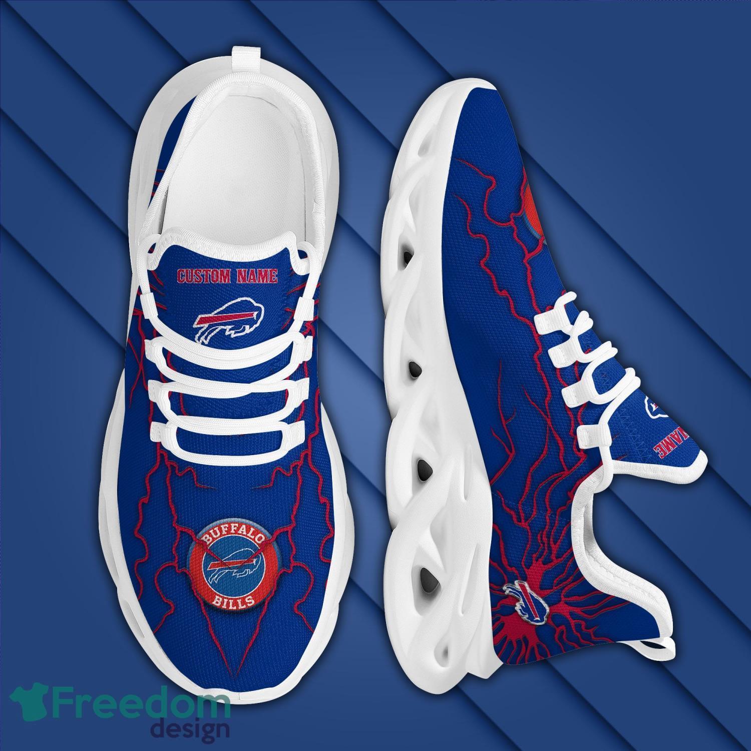 Buffalo Bills Custom Name Sneakers Max Soul Shoes Sport Shoes For Men And  Women - Freedomdesign