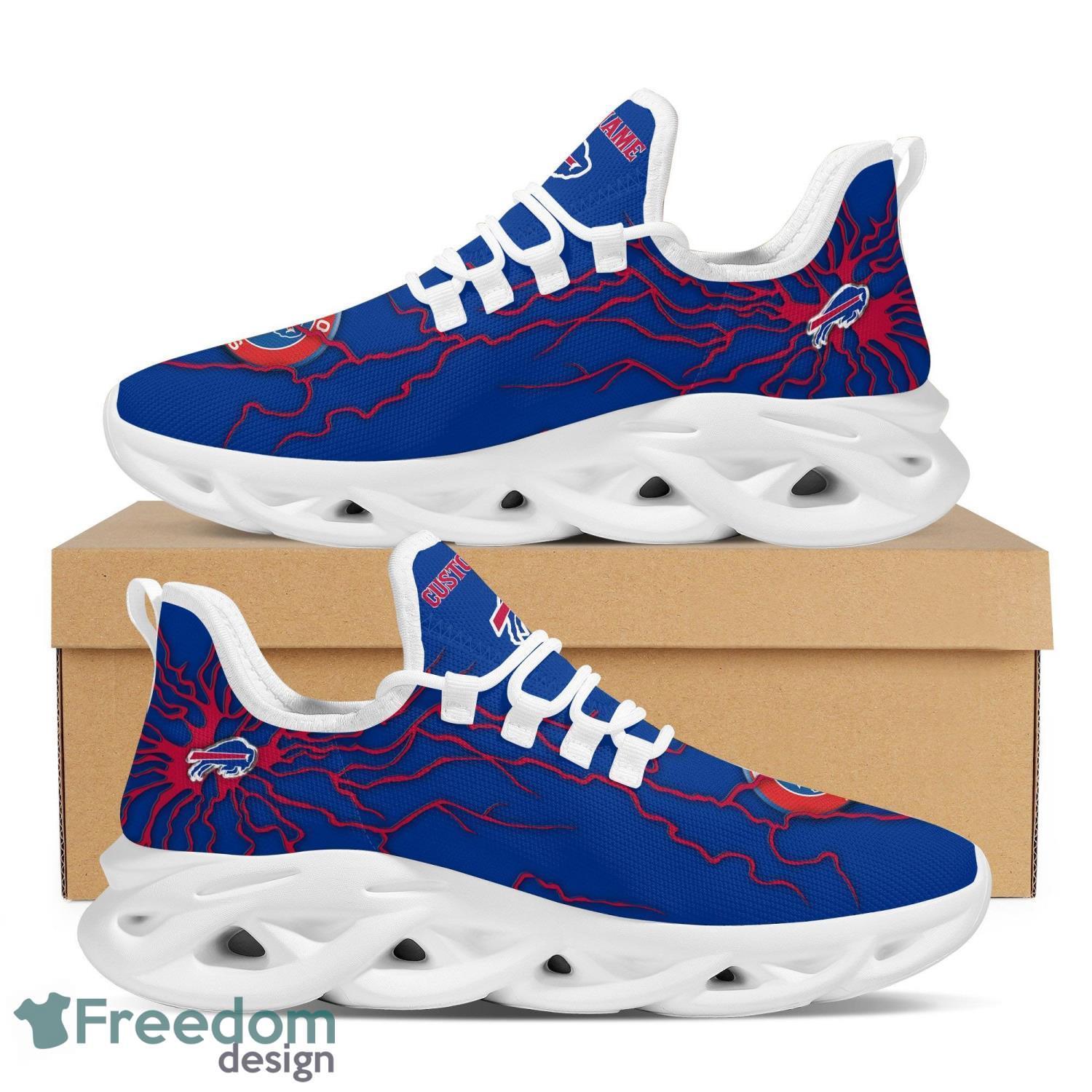 Buffalo Bills NFL Clunky Sneakers Max Soul Shoes - Growkoc