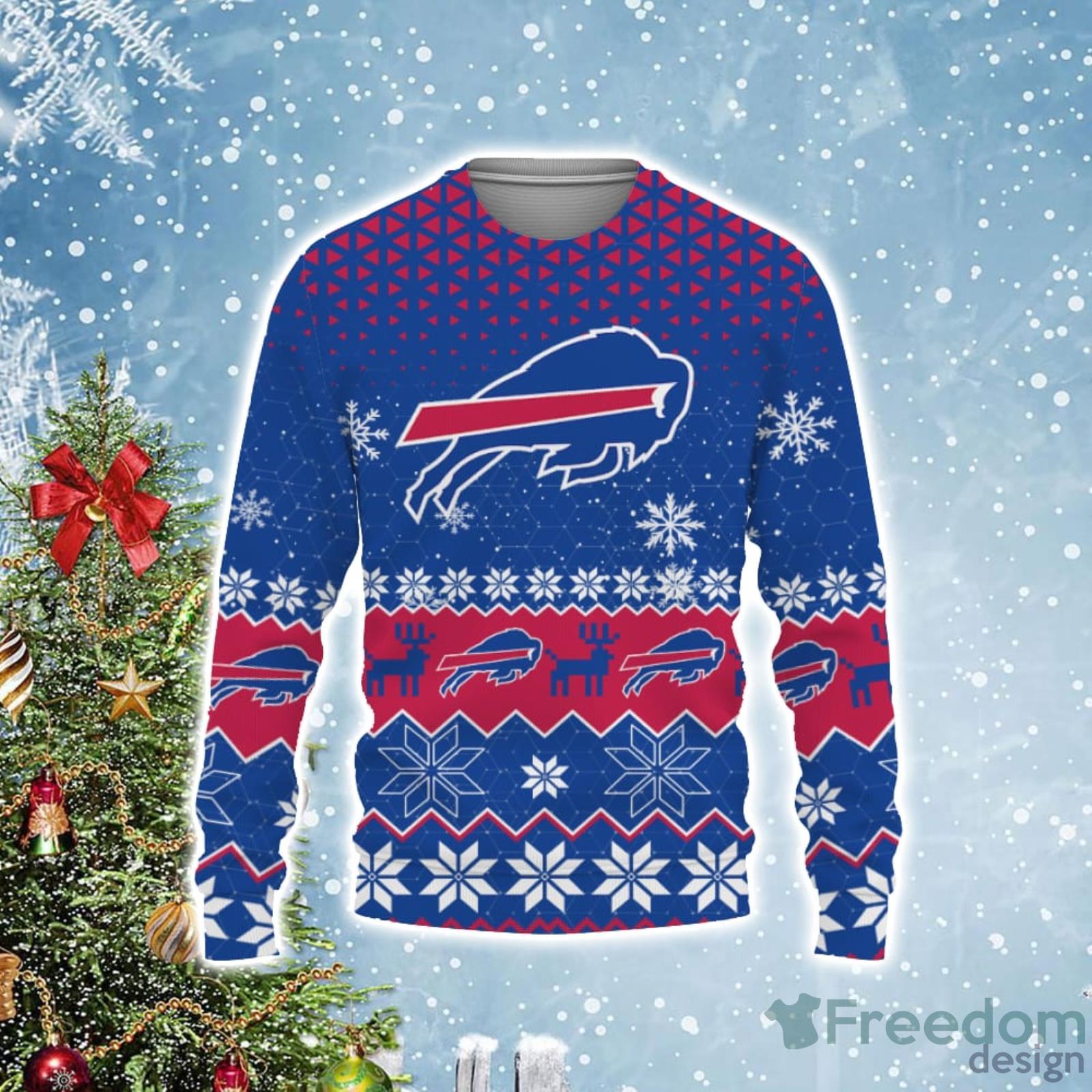 Buffalo Bills Ugly Christmas Sweater - Freedomdesign
