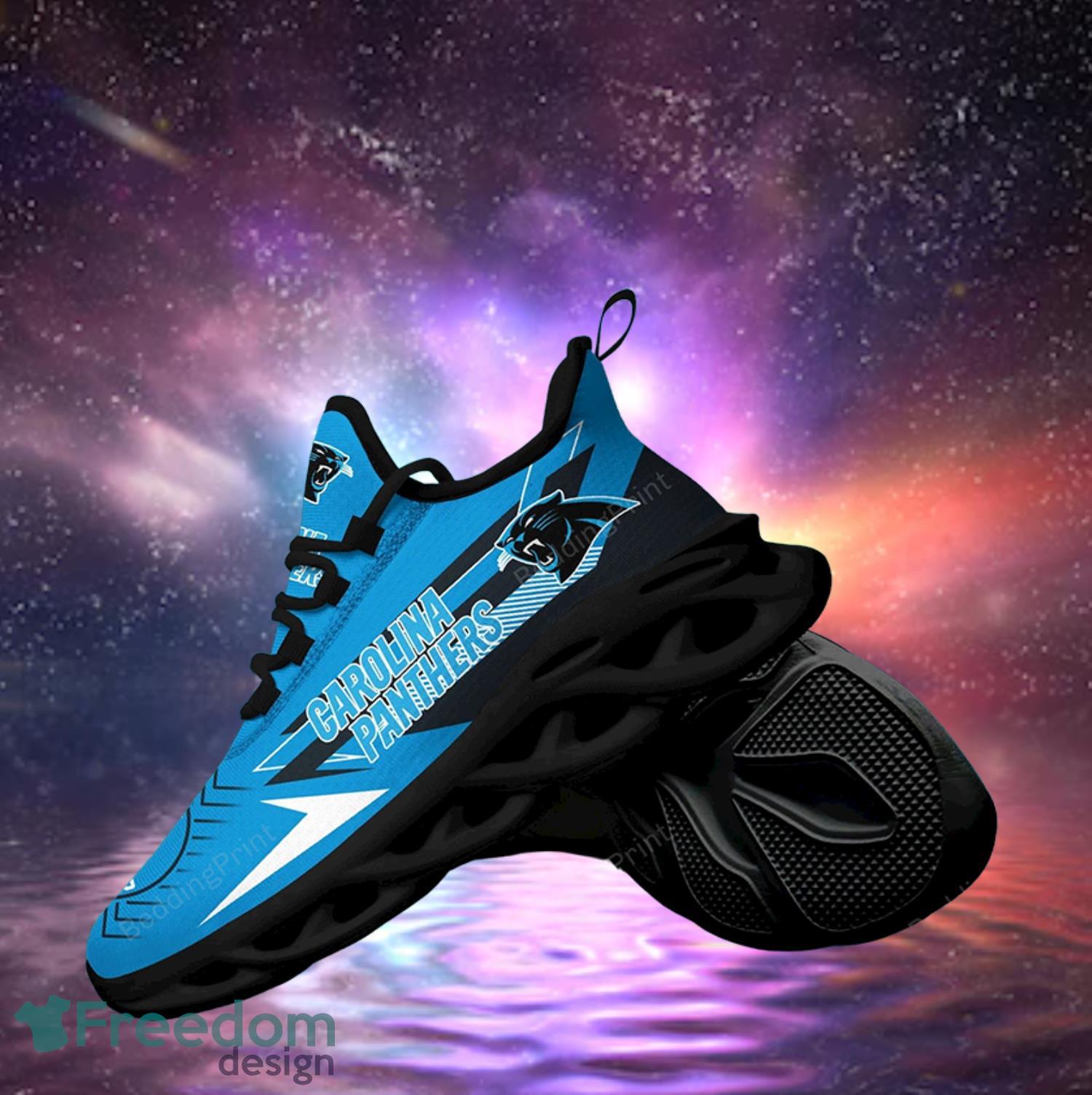 Carolina Panthers NFL Max Soul Shoes Gift For Sport's Fans