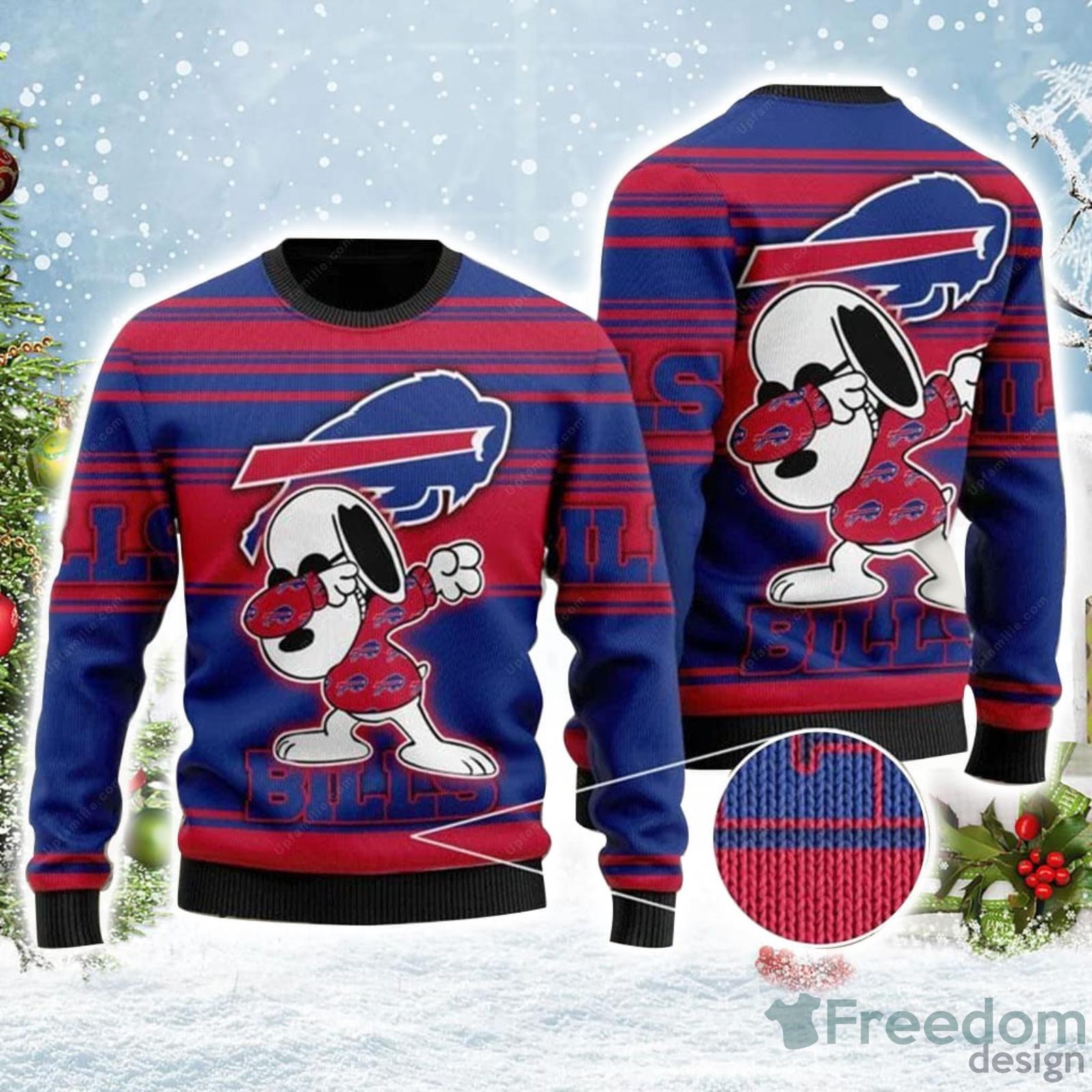 Houston Texans Snoopy Dabbing Christmas Gift All Over Print Ugly Christmas  Sweater For Fans - Freedomdesign