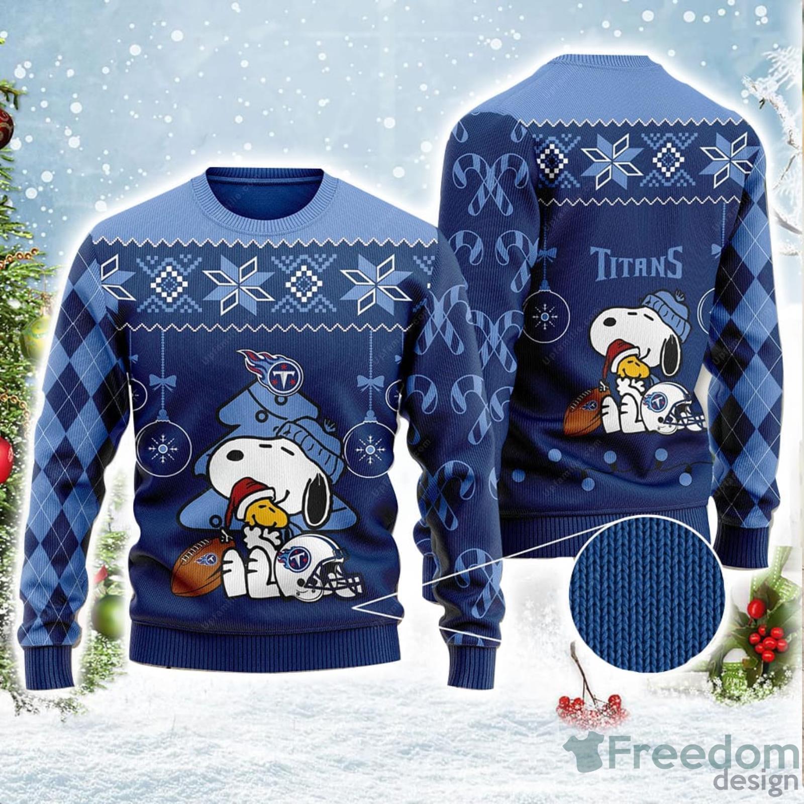 Titans Ugly Christmas Sweater Special Snoopy Tennessee Titans Gift -  Personalized Gifts: Family, Sports, Occasions, Trending