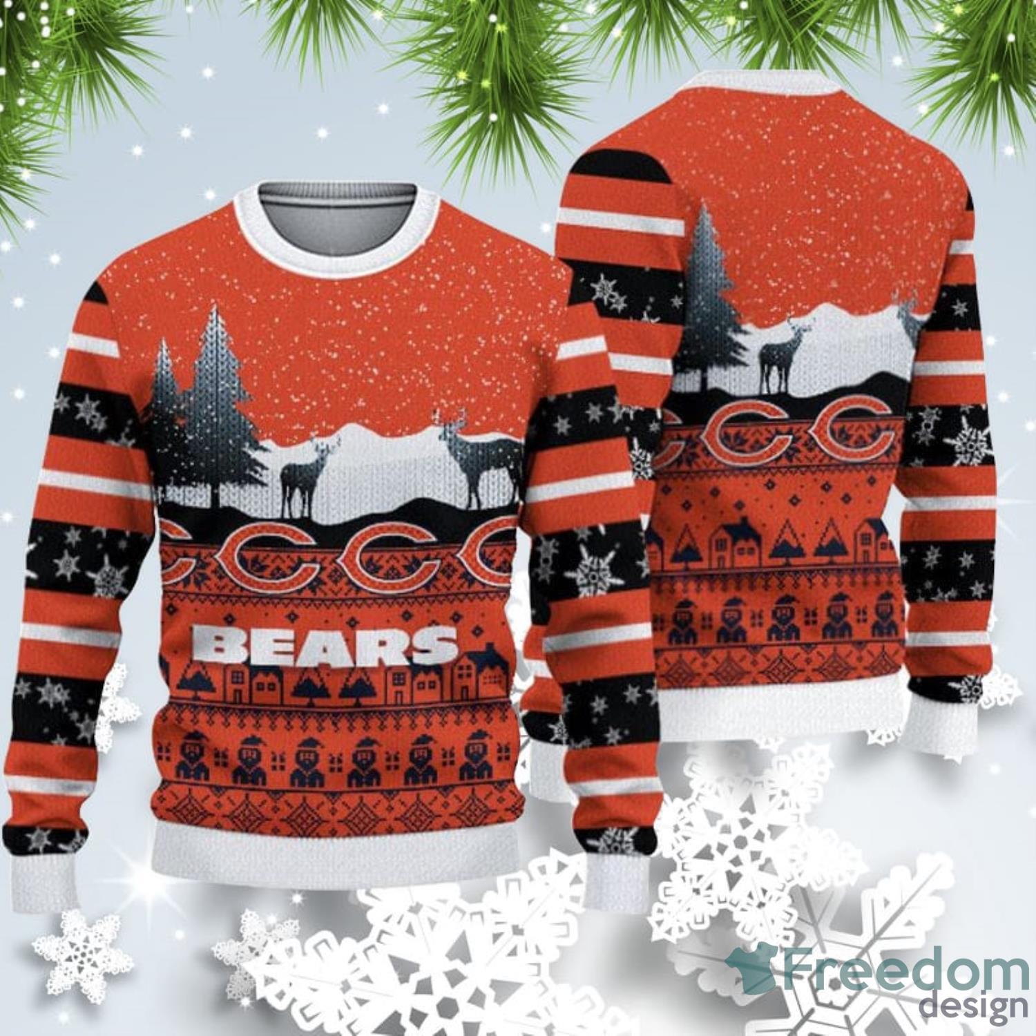 Cincinnati Bengals Fans Gingerbread Man Ugly Christmas Sweater