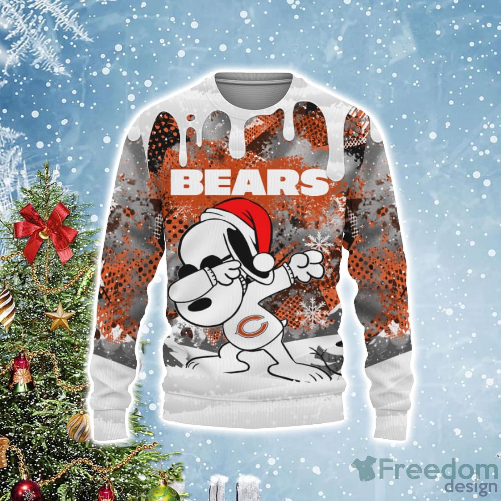 The Peanuts characters Chicago Bears Christmas sweater, hoodie, sweater,  long sleeve and tank top