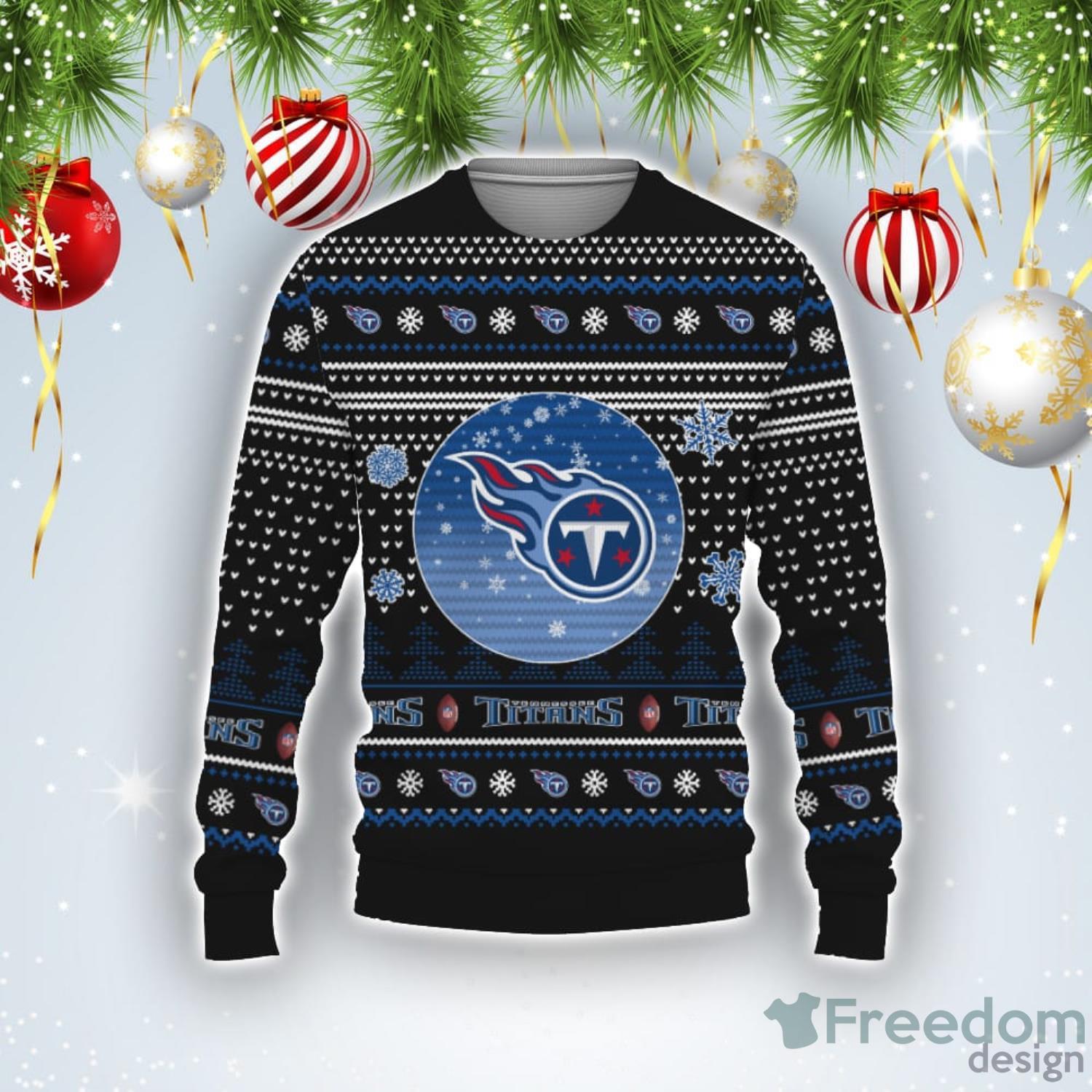 Christmas Gift Tennessee Titans Ugly Christmas Sweater - Freedomdesign