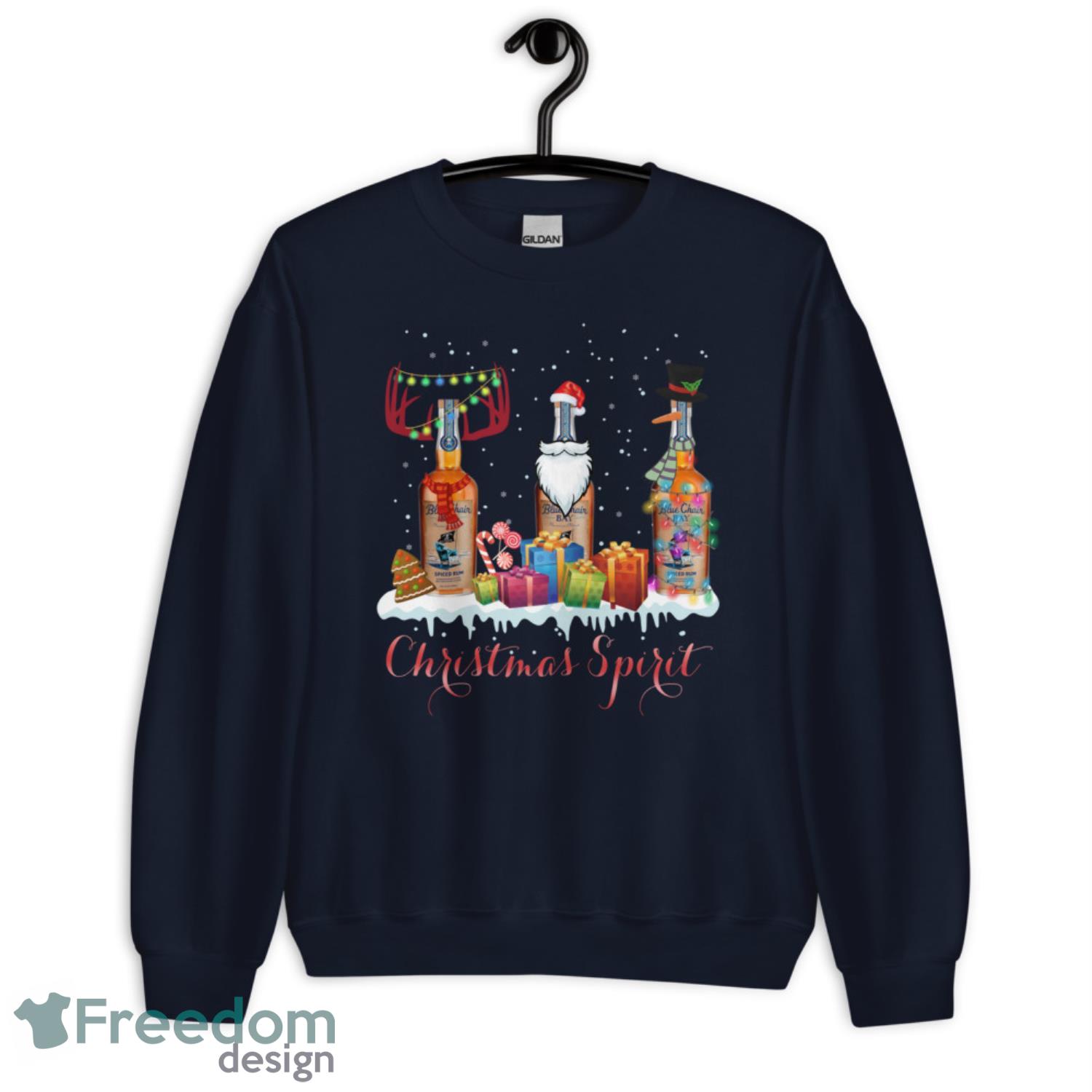 Christmas Spirit Blue Chair Bay Christmas Sweatshirt - G185 Crewneck Sweatshirt-1