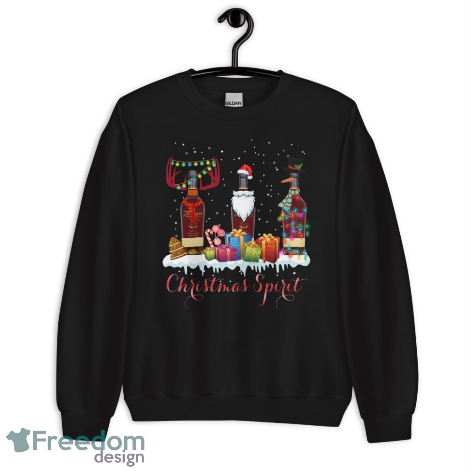 Christmas Spirit Zacapa Rum Christmas Sweatshirt - G185 Crewneck Sweatshirt