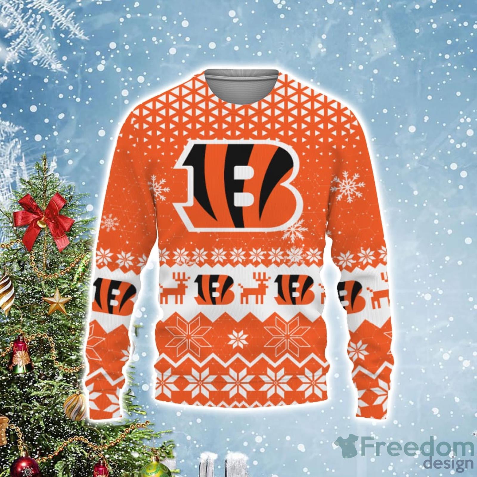 bengals christmas sweater