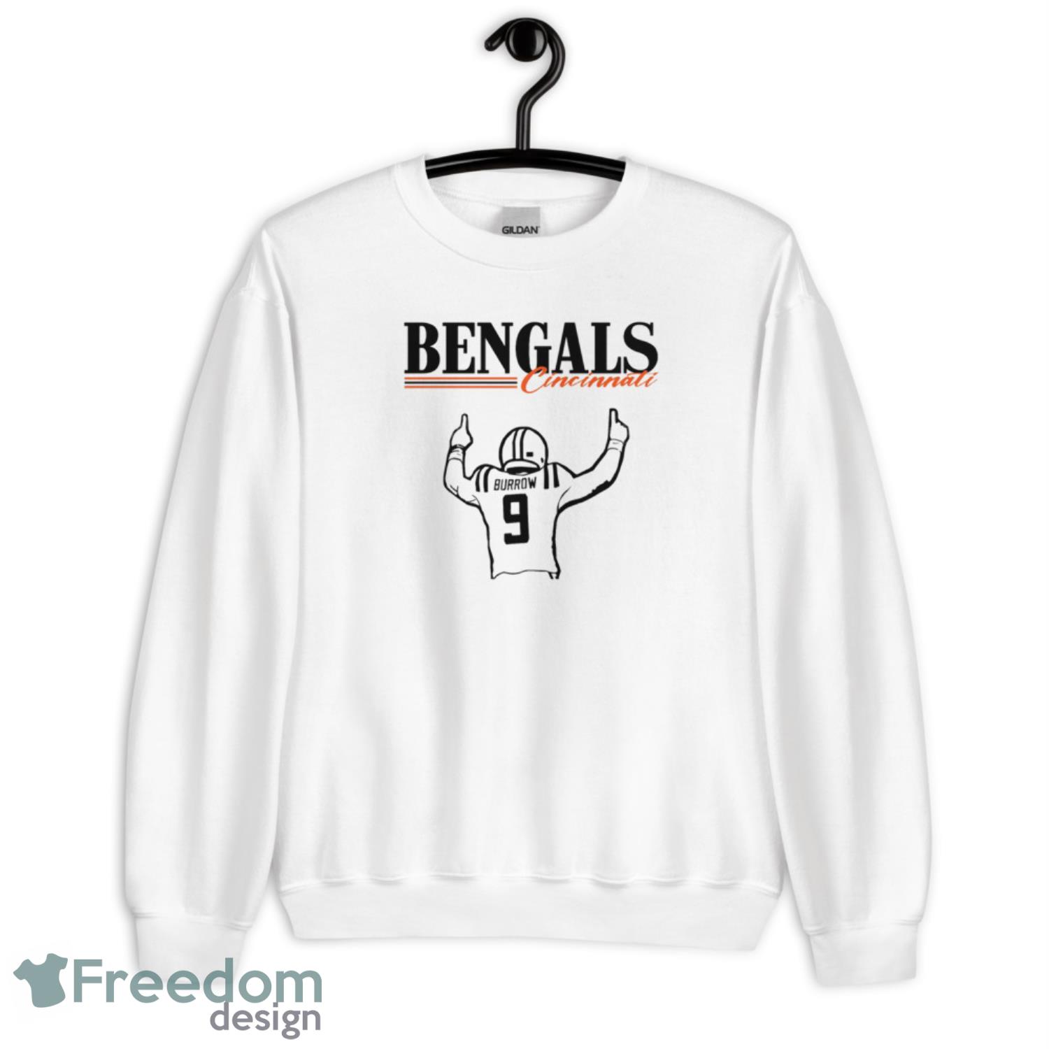 Cincinnati Bengals Football Joe 9 Fans T, Sweat-Shirt - Freedomdesign